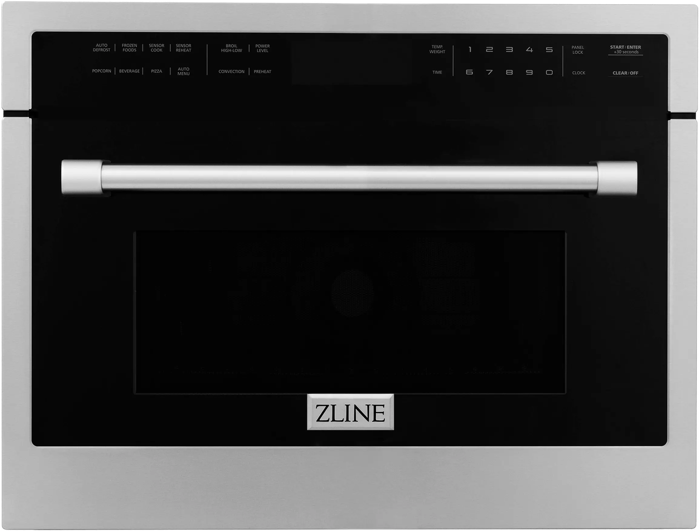 MWO-24 ZLINE 1.6 cu ft Built In Microwave Oven - Stainless Steel 24 Inch-1