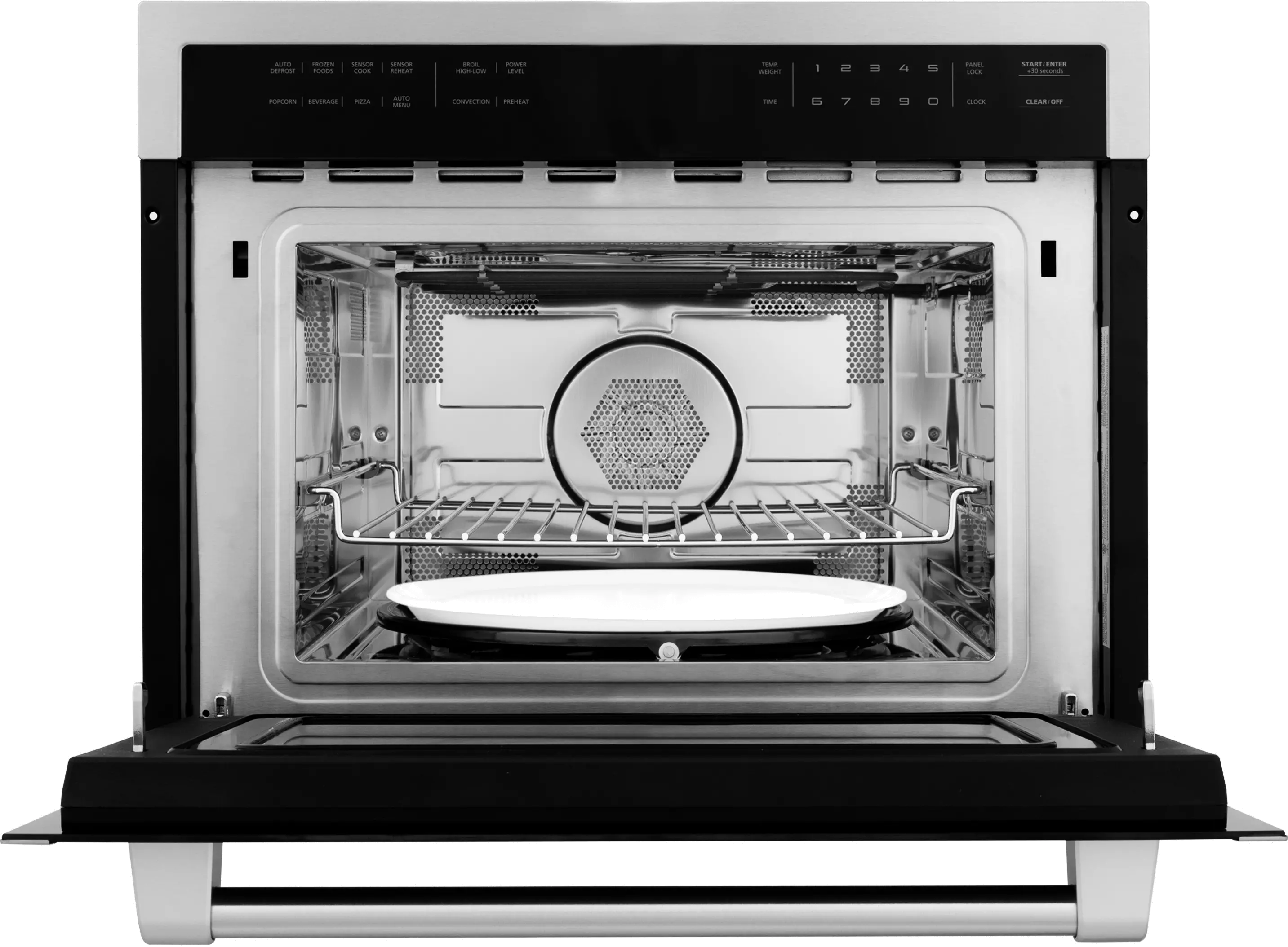 MWO-24 ZLINE 1.6 cu ft Built In Microwave Oven - Stainless Steel 24 Inch-3