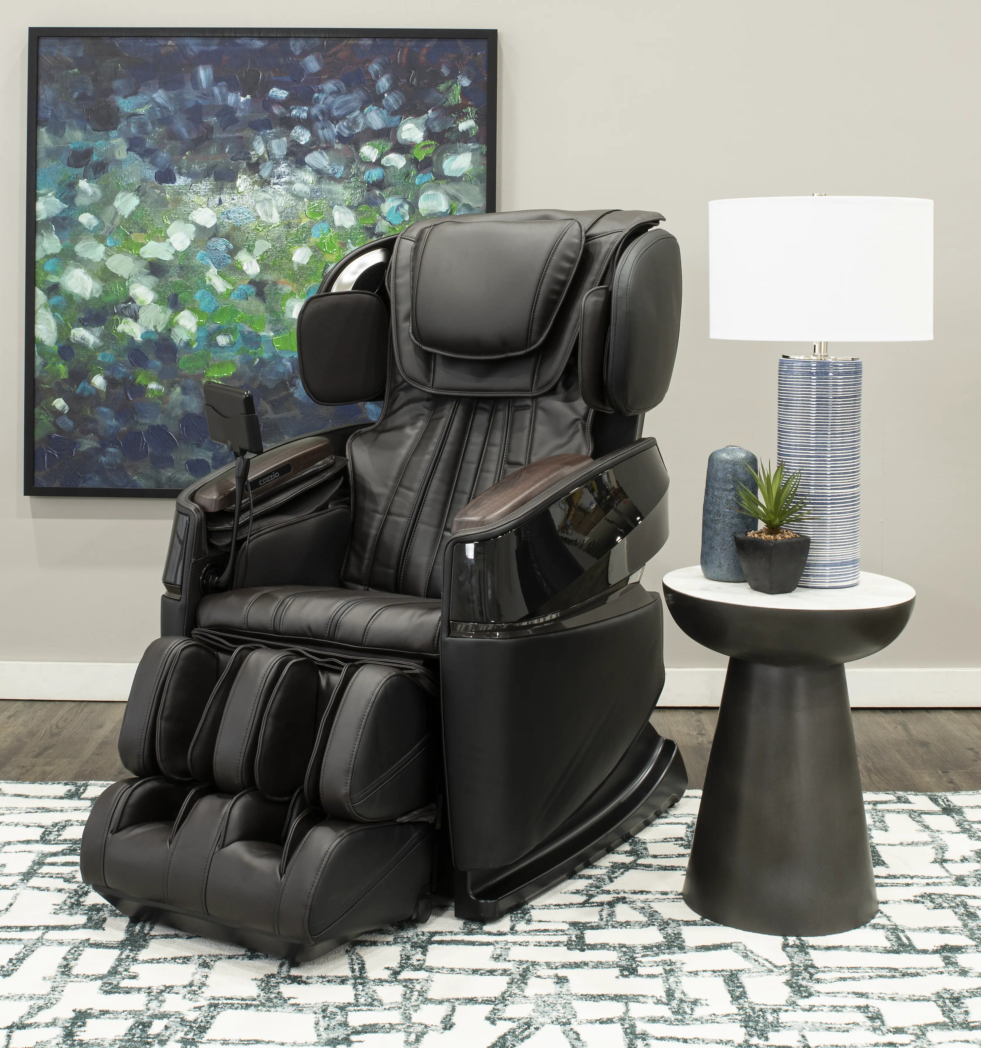 CZ-681/MSG/CHR/ESP Cozzia Espresso CZ-681 Zen 3D Pro Massage Chair-2