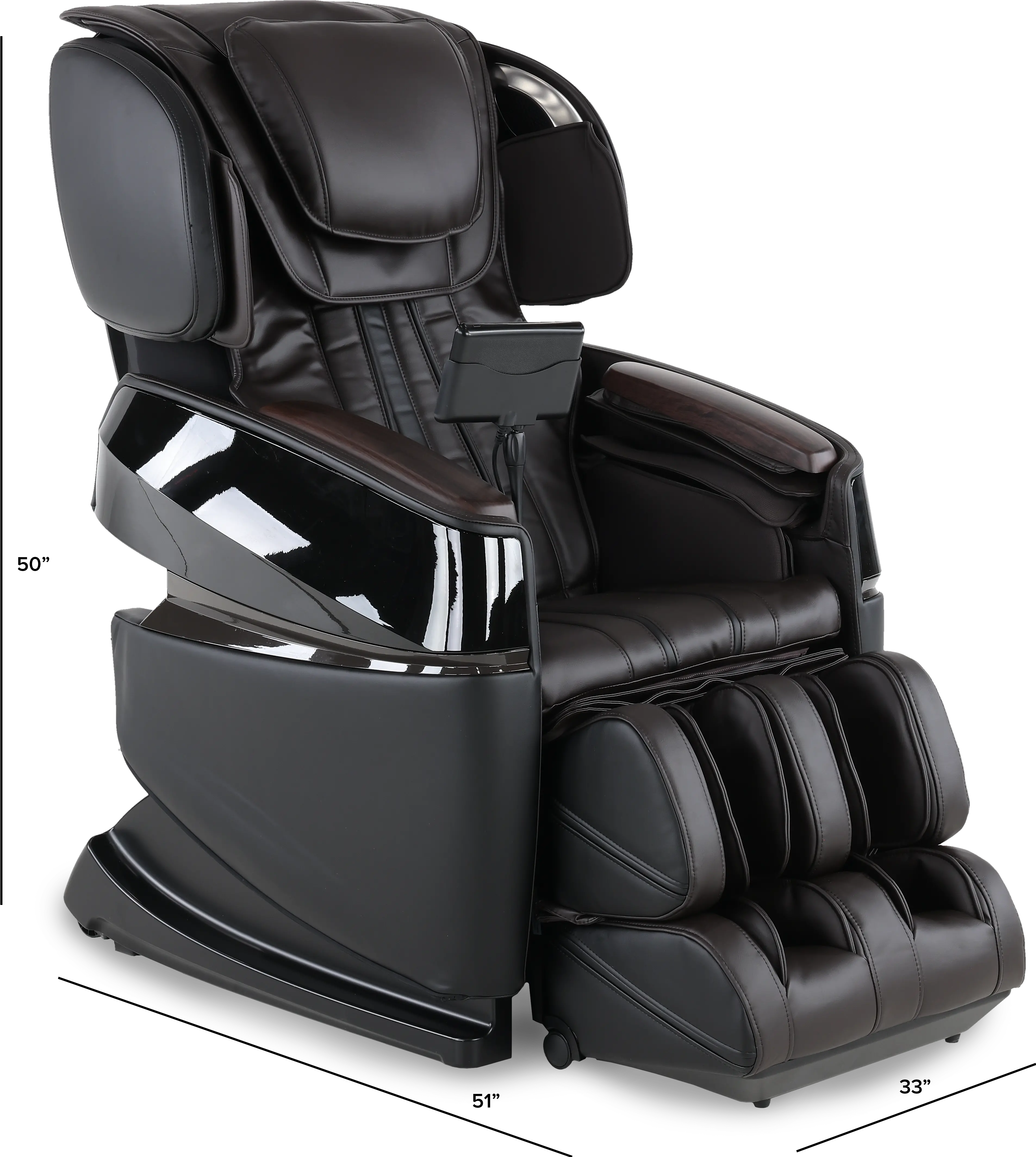 CZ-681/MSG/CHR/ESP Cozzia Espresso CZ-681 Zen 3D Pro Massage Chair-3