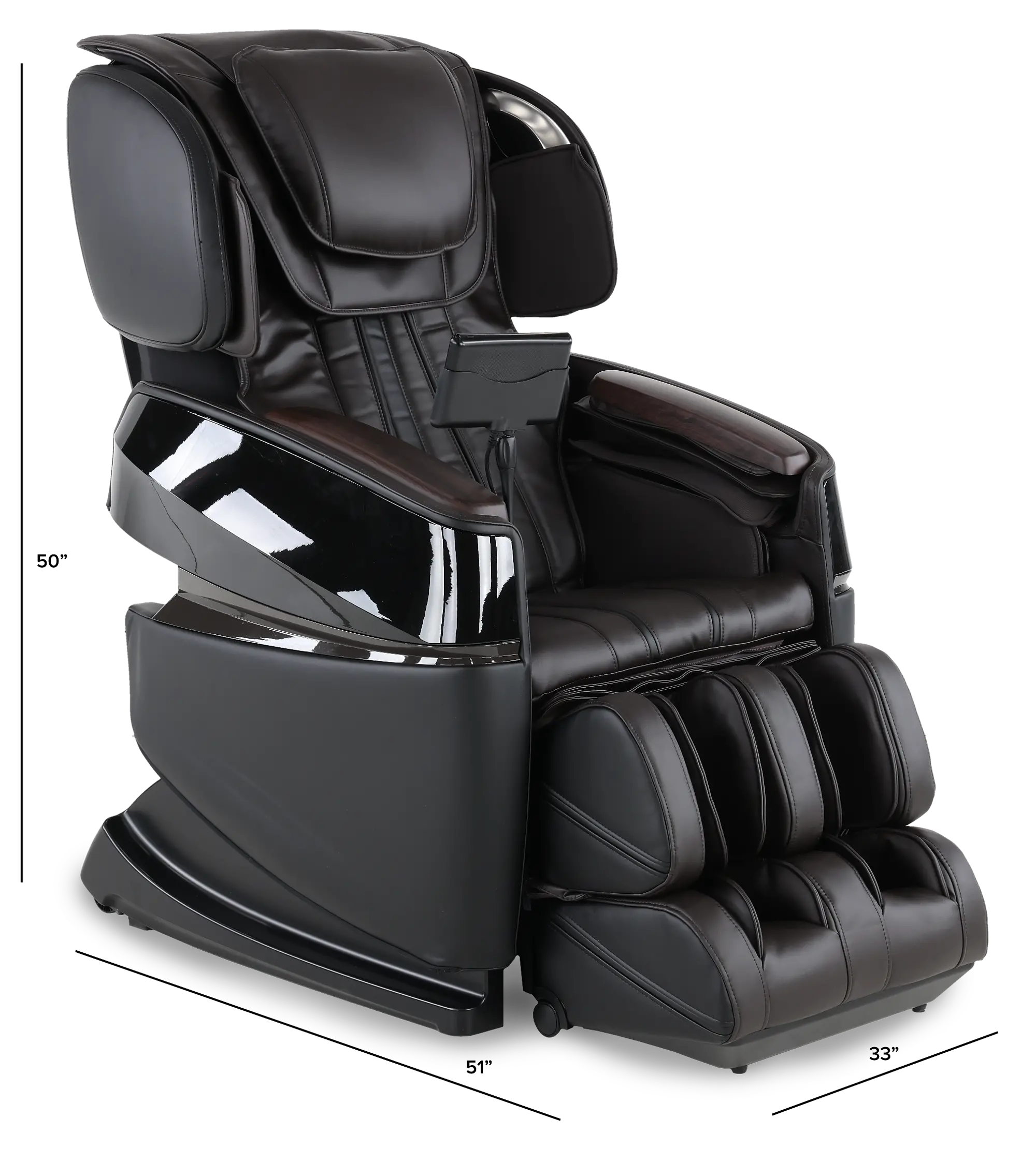Cozzia Espresso CZ-681 Zen 3D Pro Massage Chair | RC Willey