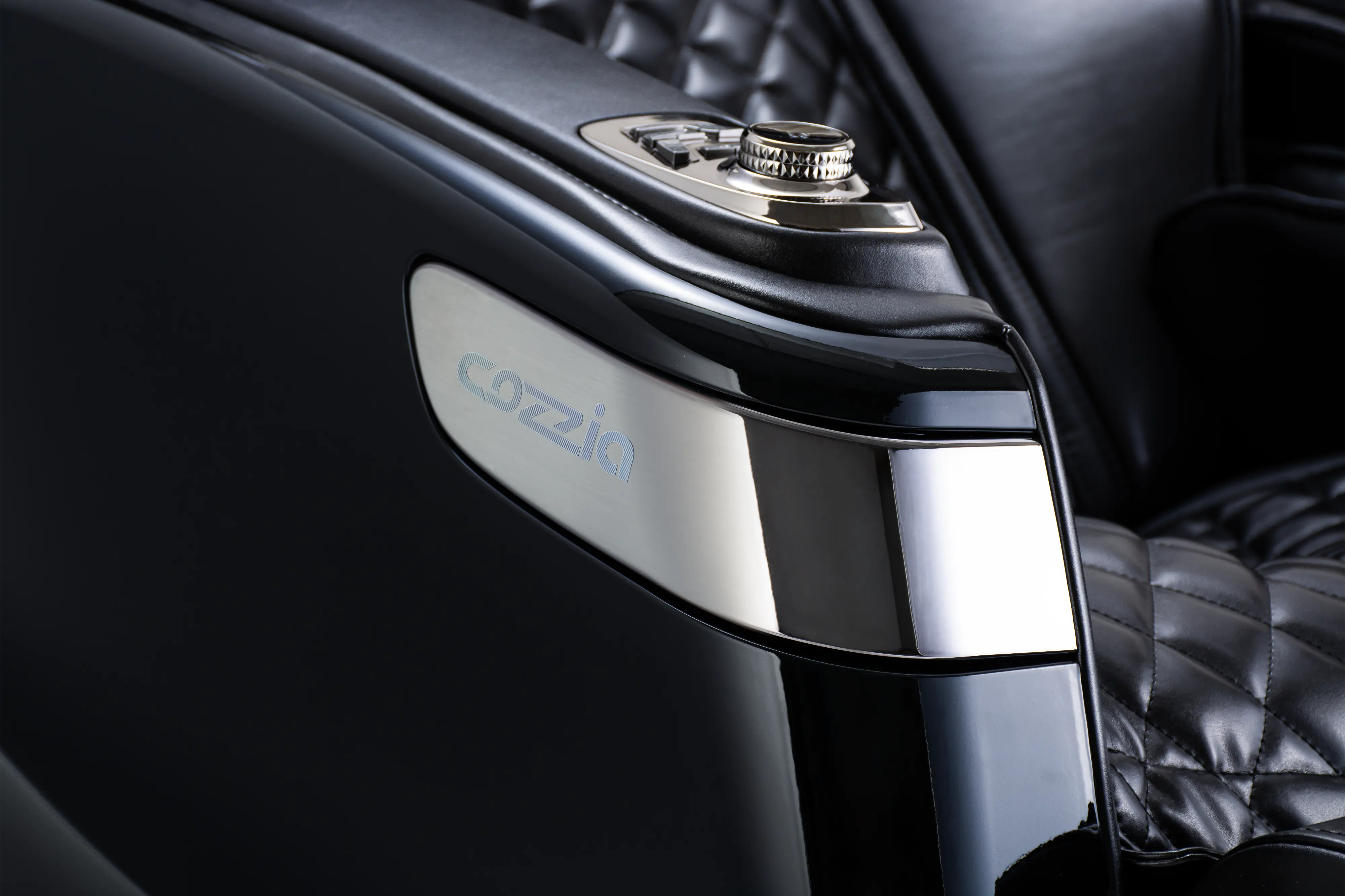 CZ-716/MSG/CHR/TBLK Cozzia Black Qi XE Pro Massage Chair-4