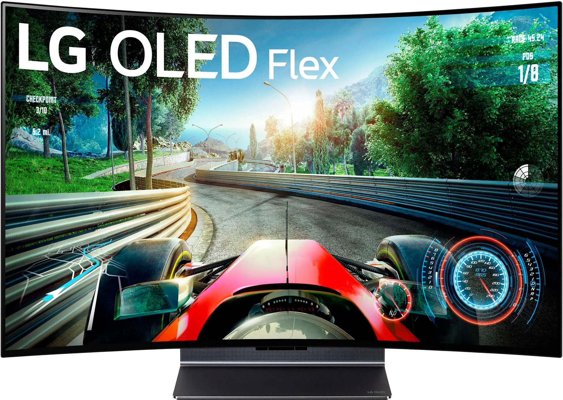 42LX3QPUA LG 42  OLED Flex 4K UHD Smart webOS TV with Flexible Display-3