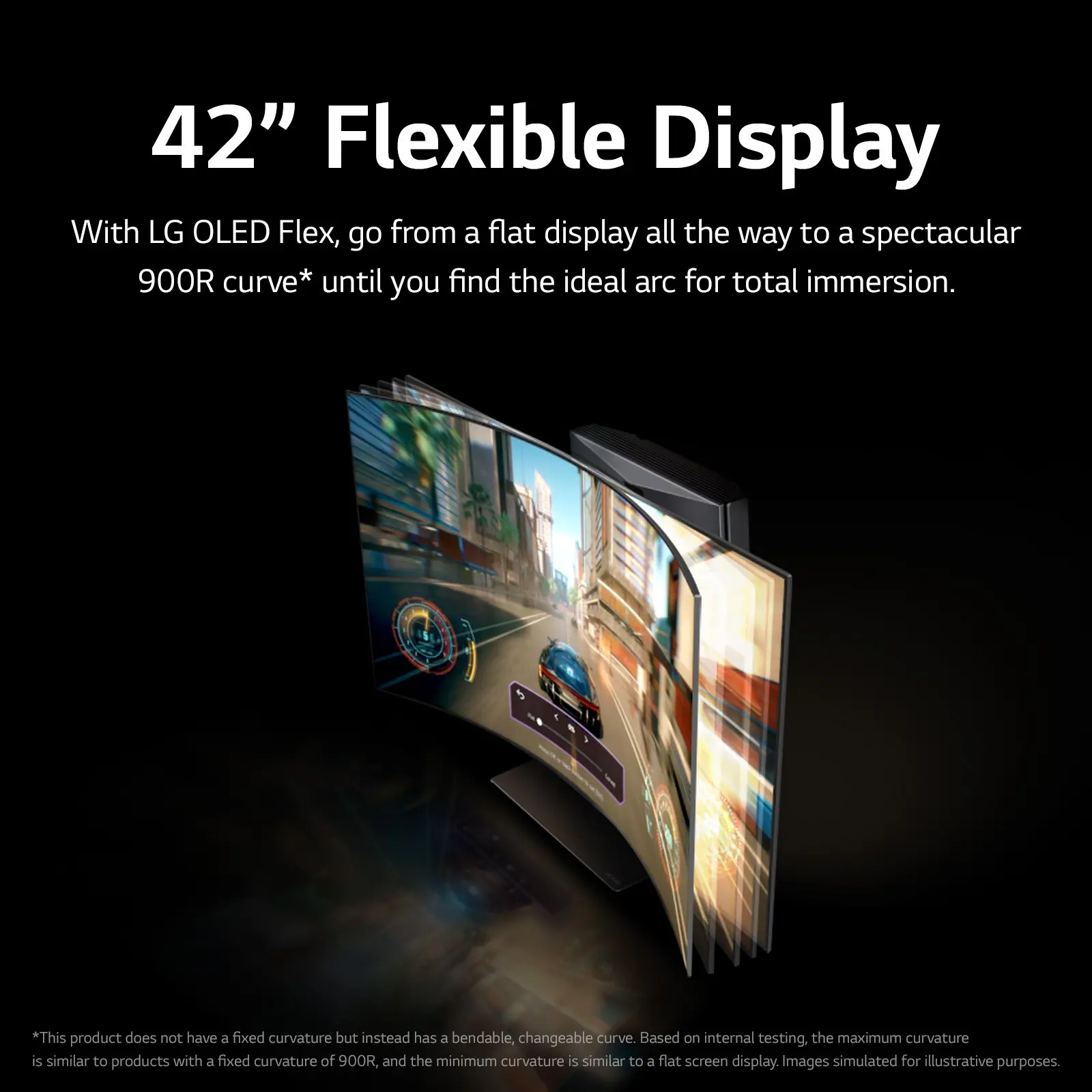 42LX3QPUA LG 42  OLED Flex 4K UHD Smart webOS TV with Flexible Display-24