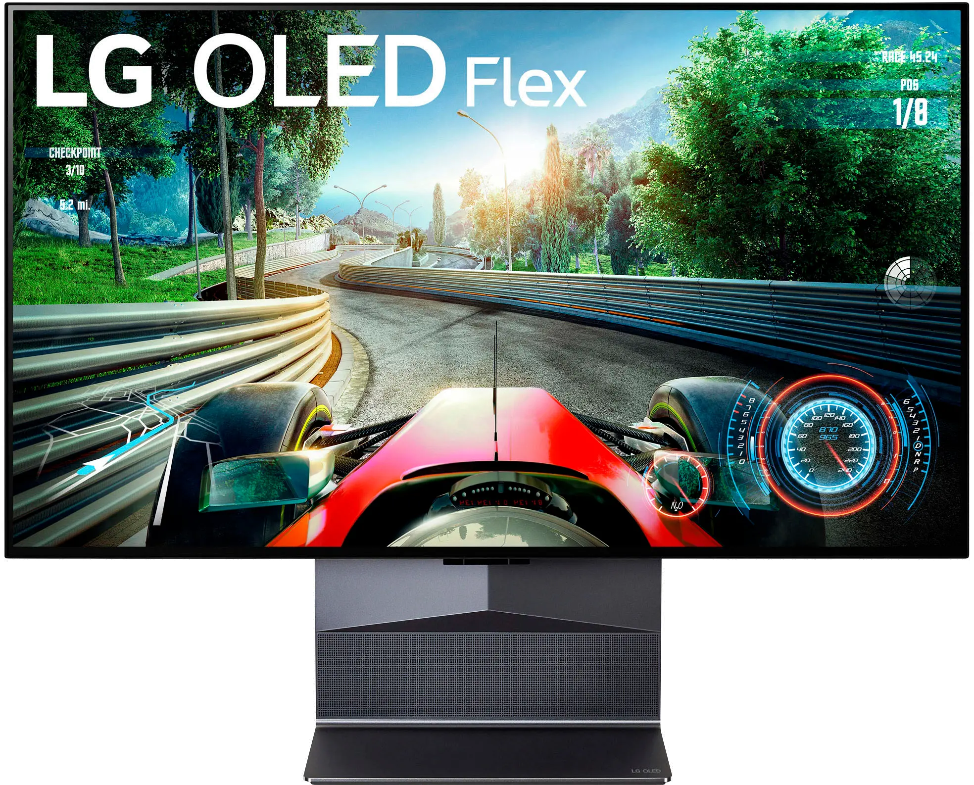 42LX3QPUA LG 42  OLED Flex 4K UHD Smart webOS TV with Flexible Display-4