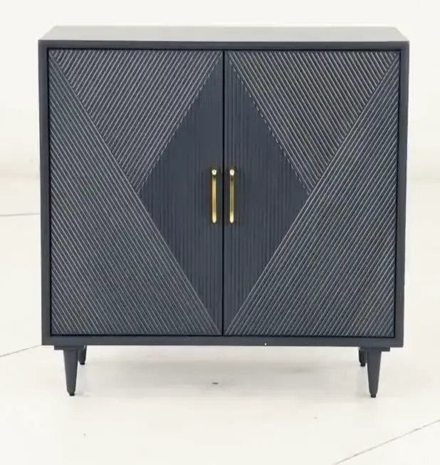 Bradley Blue 2 Door Cabinet-10