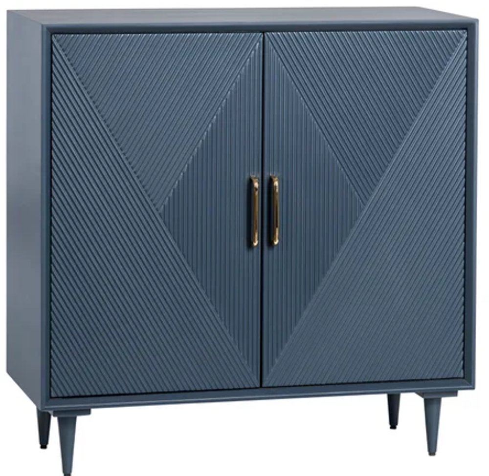 Bradley Blue 2 Door Cabinet