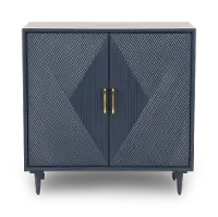 Bradley Blue 2 Door Cabinet