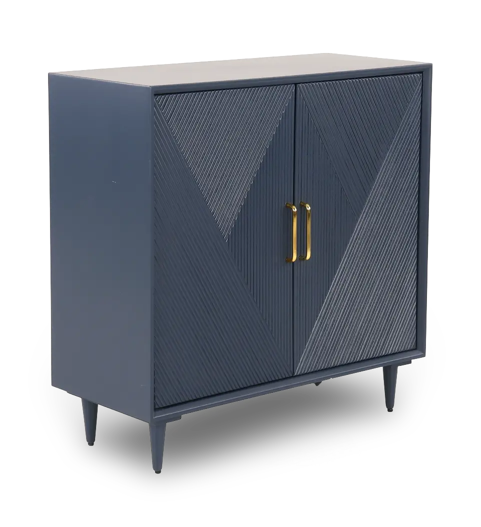 Bradley Blue 2 Door Cabinet-4