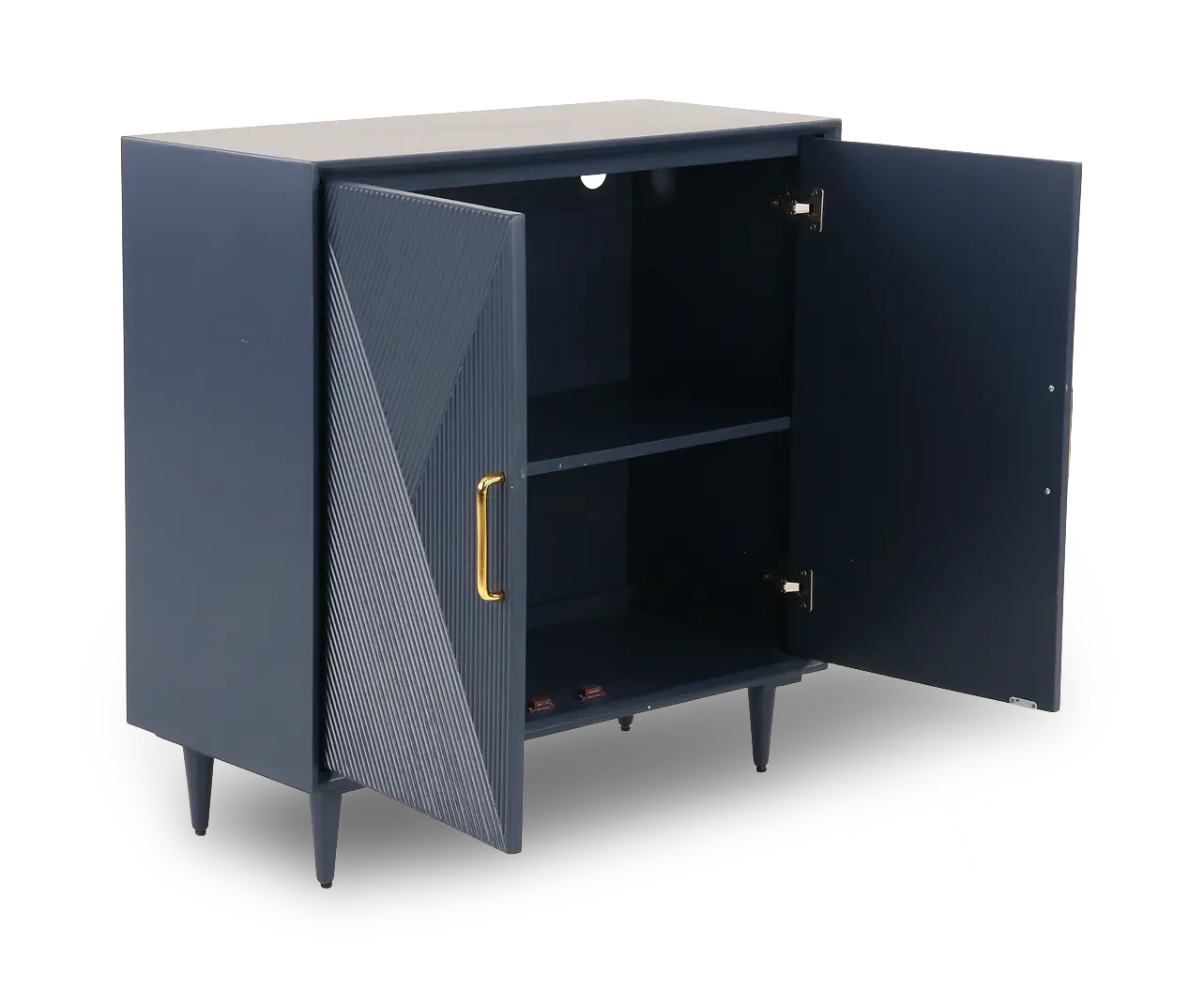 Bradley Blue 2 Door Cabinet-6