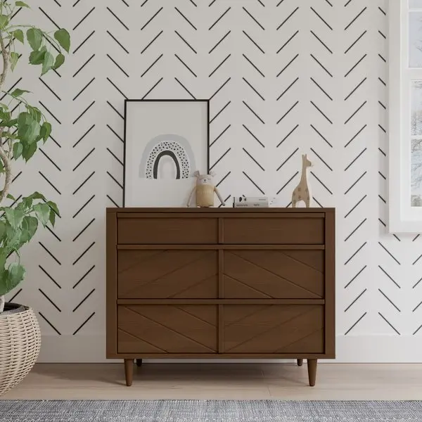 F07009.02 Surrey Hill Toasted Chestnut 3 Drawer Dresser-2