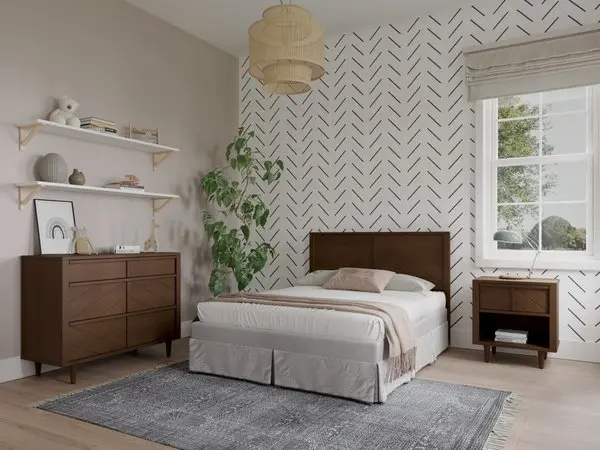 F07009.02 Surrey Hill Toasted Chestnut 3 Drawer Dresser-4