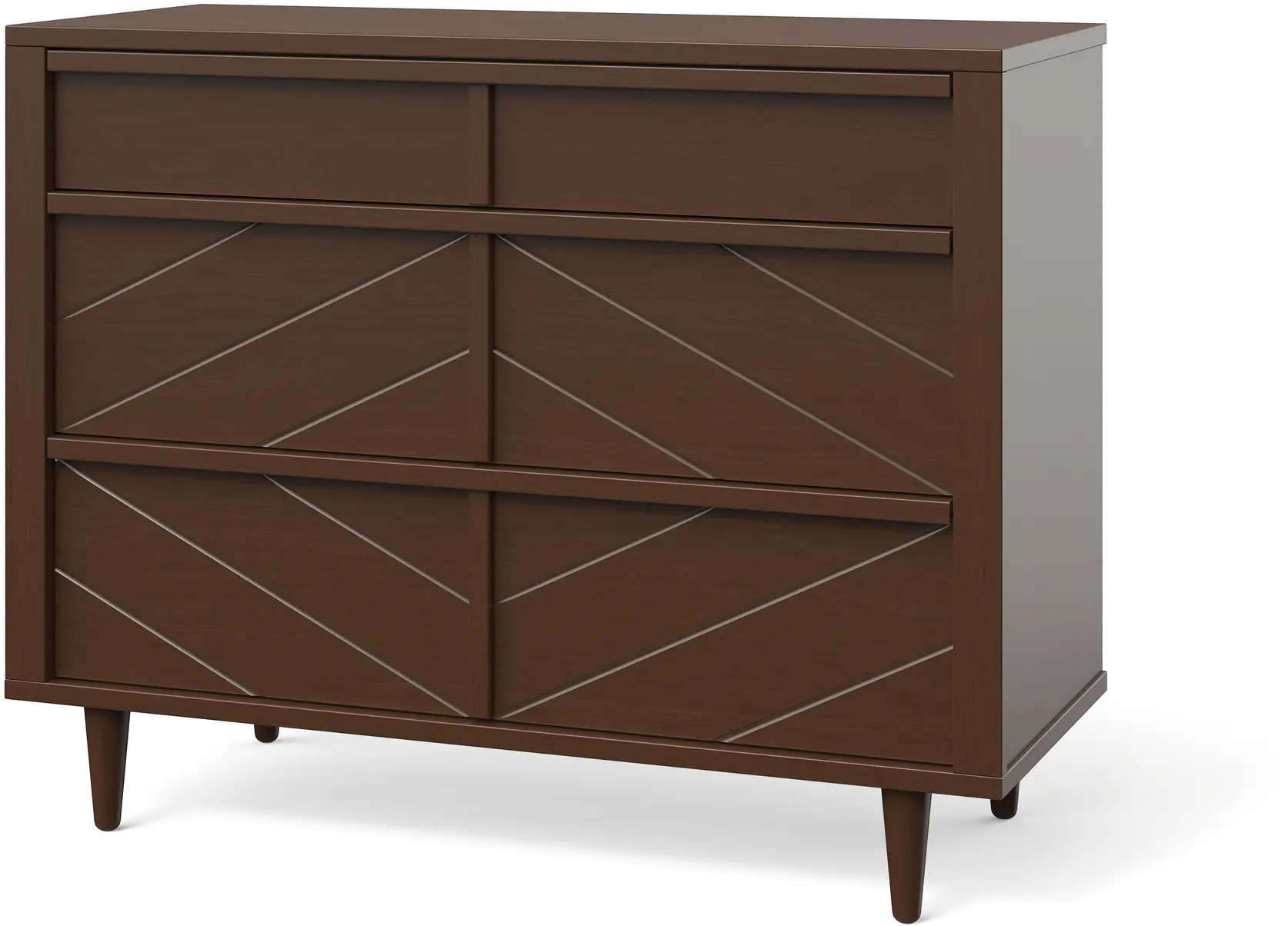 F07009.02 Surrey Hill Toasted Chestnut 3 Drawer Dresser-5