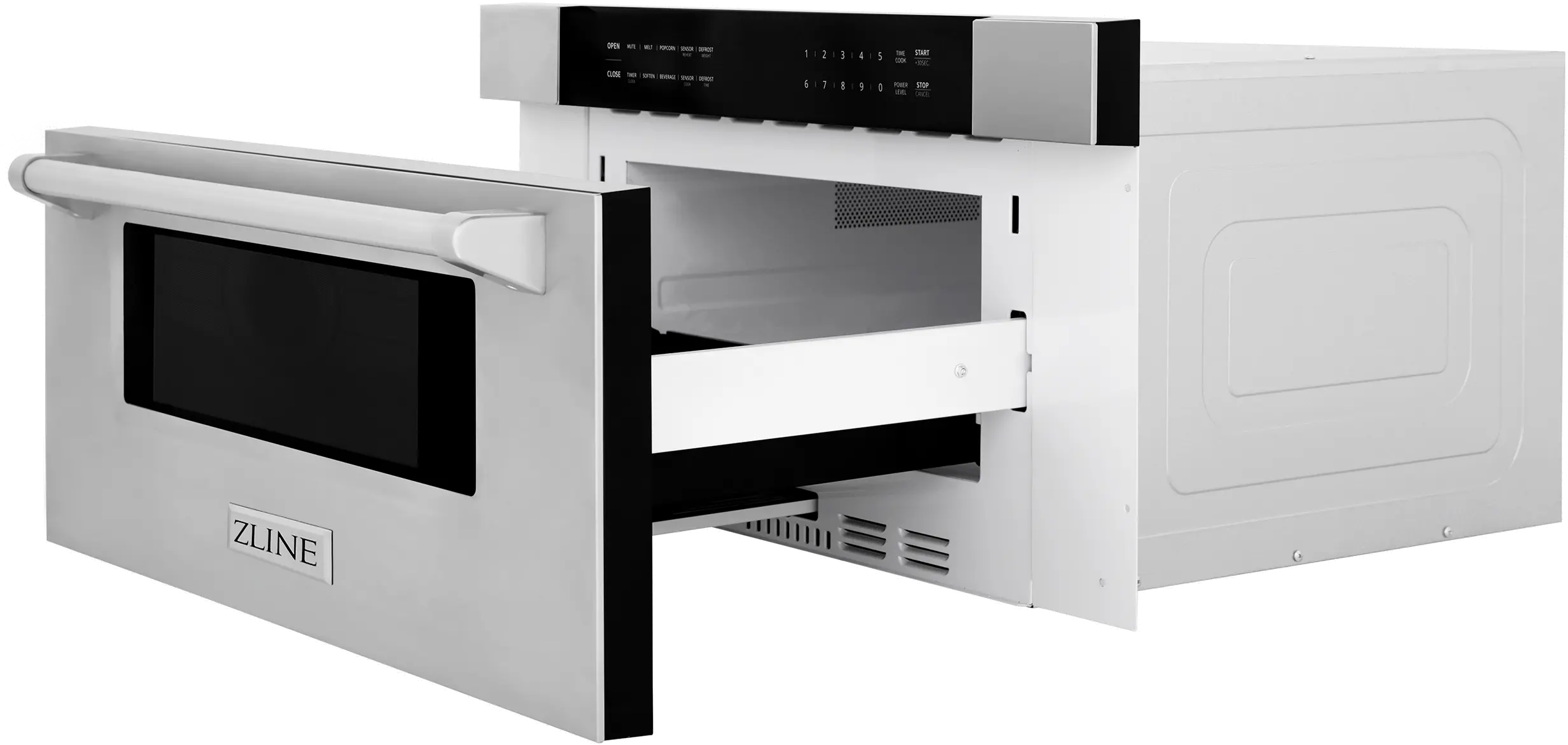 MWD-30 ZLINE 1.2 cu ft Built In Microwave Drawer - Stainless Steel-1