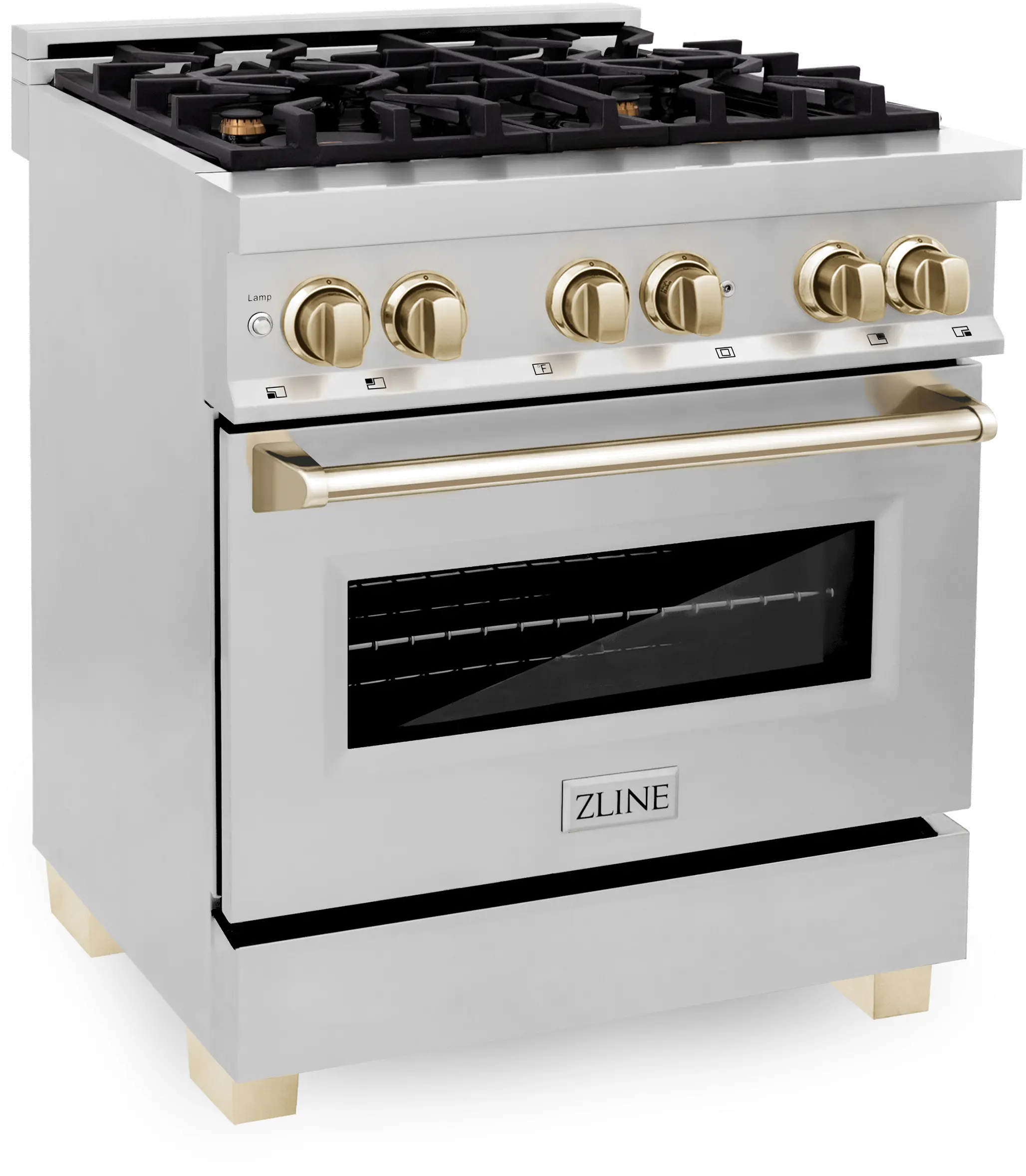 RAZ-30-G ZLINE Autograph Edition 4.0 cu ft Dual Fuel Range - Stainless Steel-9