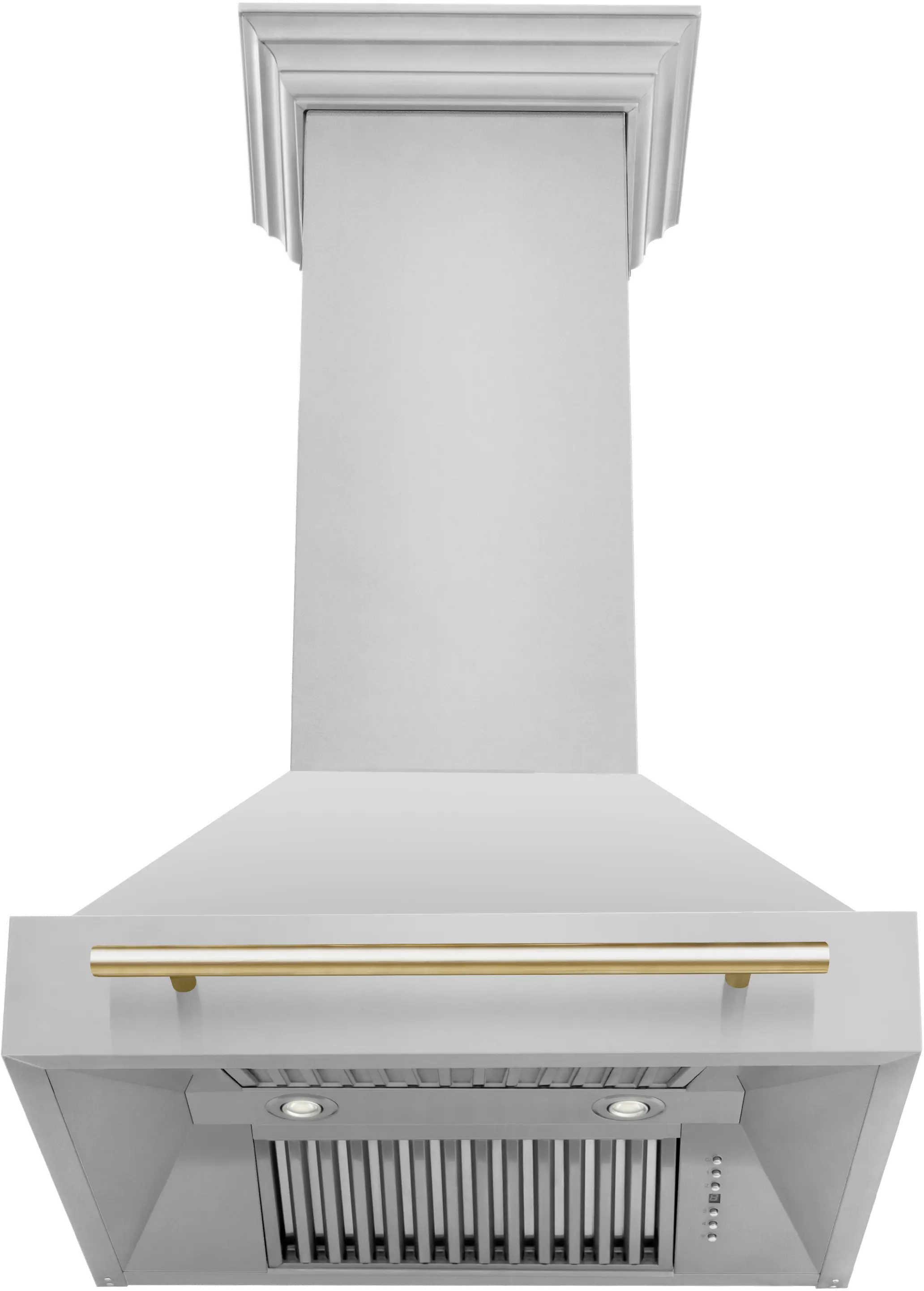 8654STZ-30-G ZLINE Autograph Edition 30 Inch Wall Mount Range Hood - Stainless Steel-1