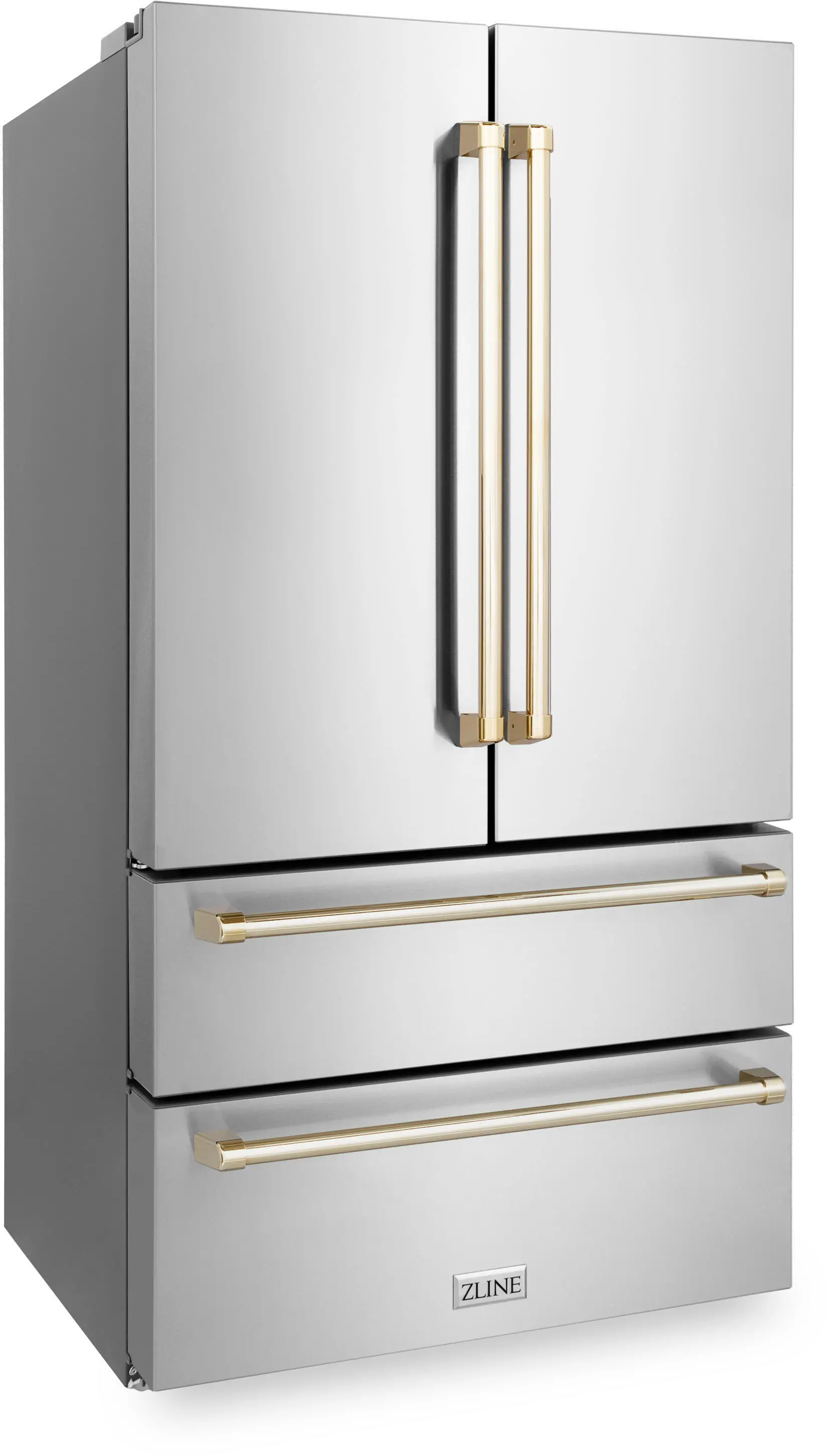 RFMZ-36-G ZLINE 36  Autograph Edition 22.5 cu ft French Door Refrigerator - Counter Depth, Stainless Steel & Gold-5