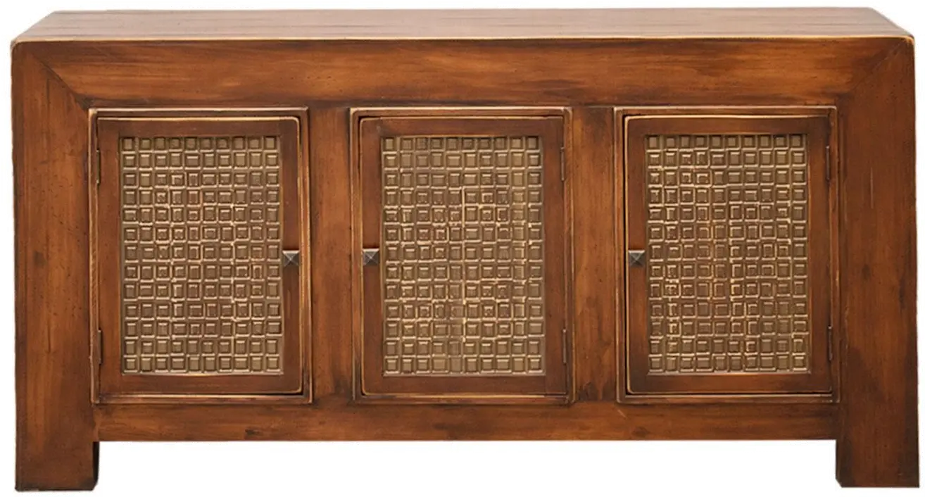 Taj Brown Accent Console-1