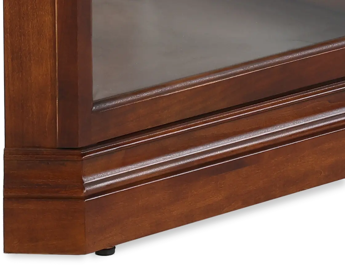 Donna Brown Cherry Corner Curio-8