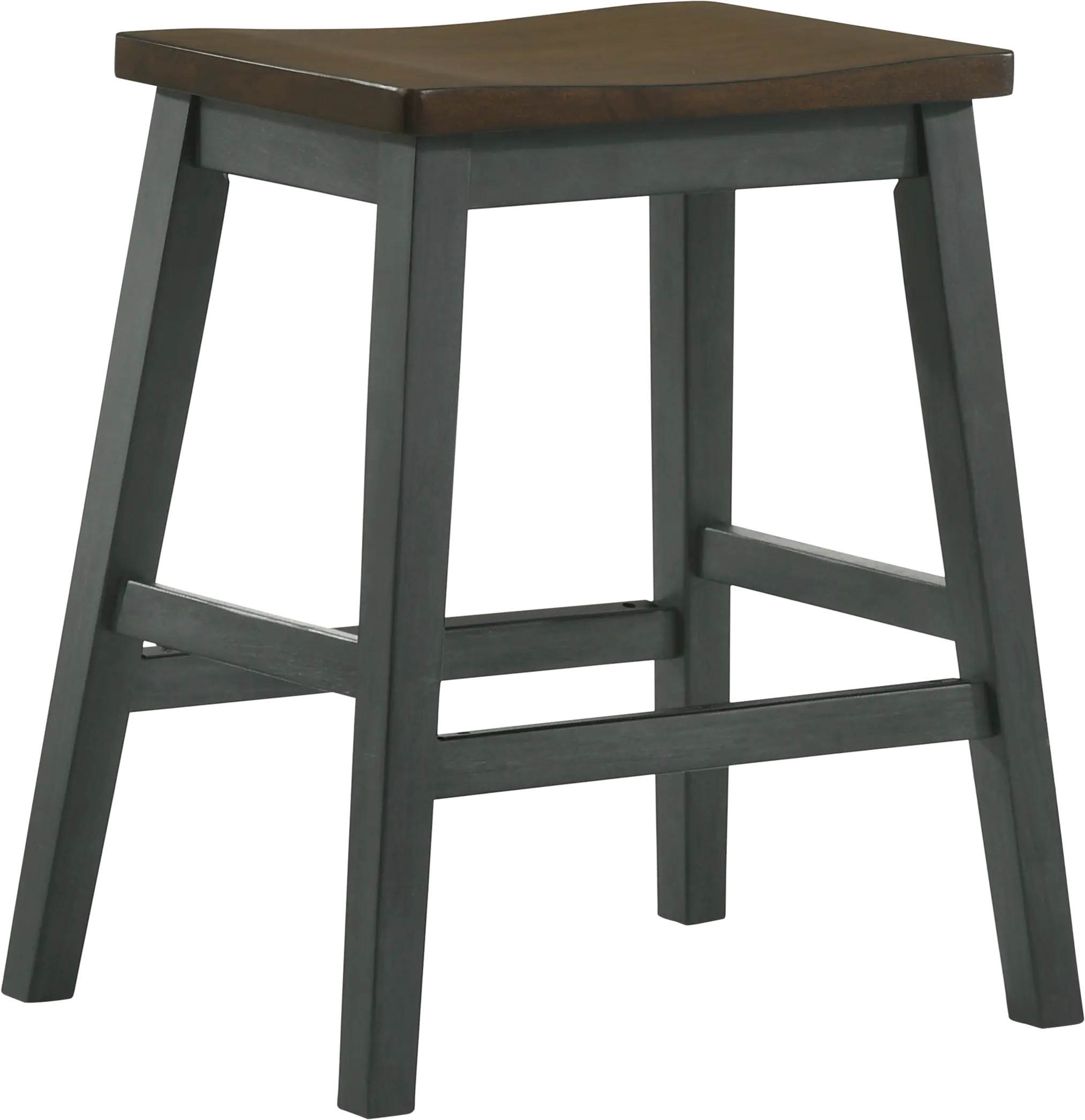 IDF-3124GYPT5PK Silva Antique Gray 5 Piece Counter Height Dining Set-4
