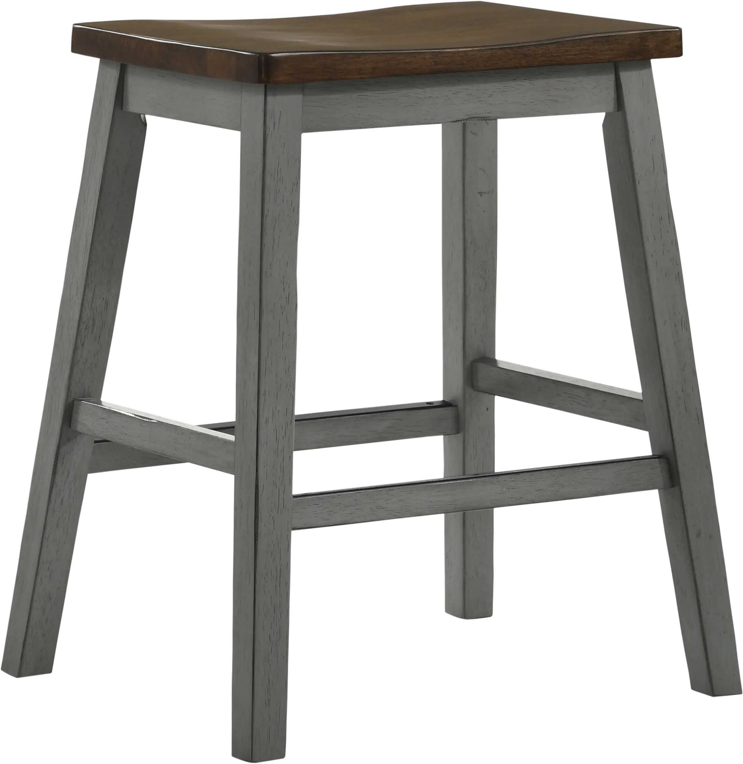 IDF-3124LGPT5PK Silva Gray 5 Piece Counter Height Dining Set-4