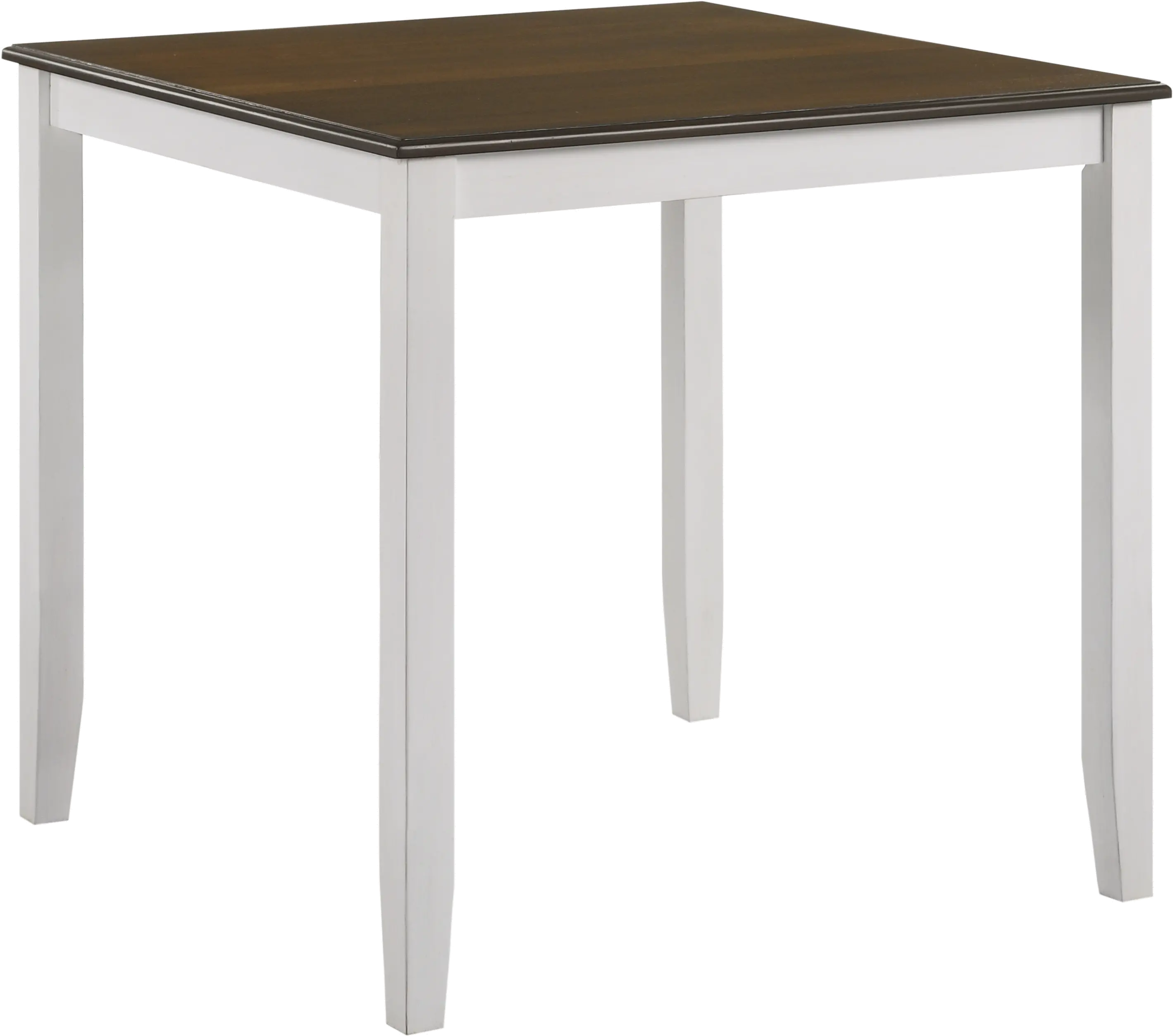 IDF-3124WHPT5PK Silva White 5 Piece Counter Height Dining Set-3