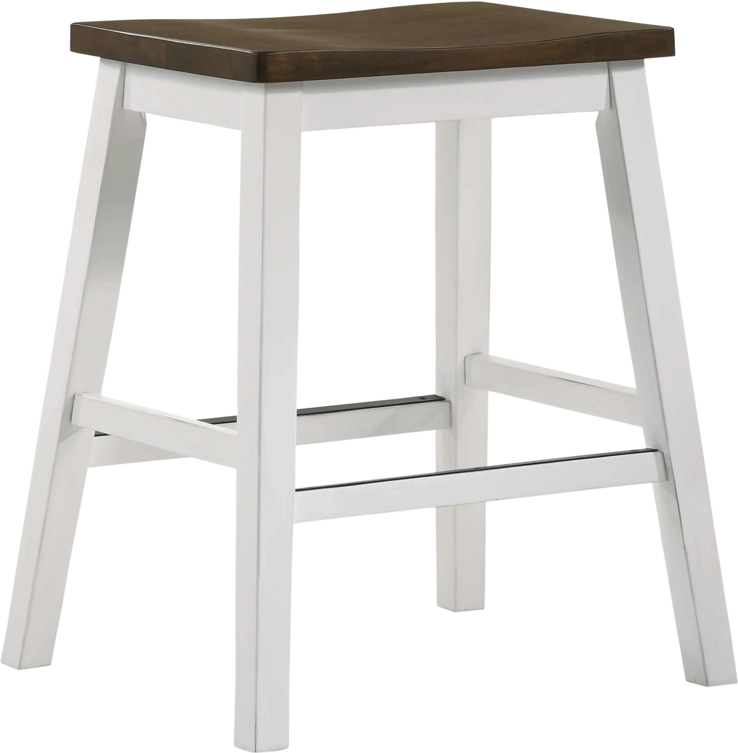 IDF-3124WHPT5PK Silva White 5 Piece Counter Height Dining Set-4