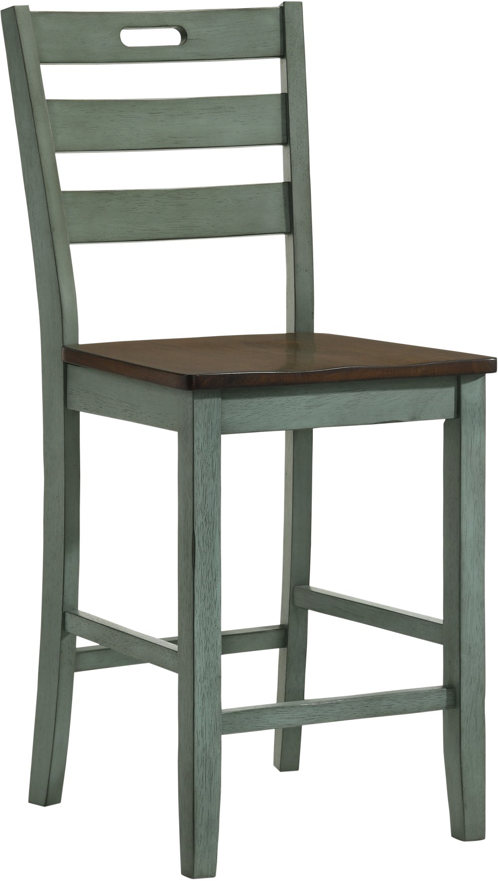 Elda Green Counter Height Stool Set of 2