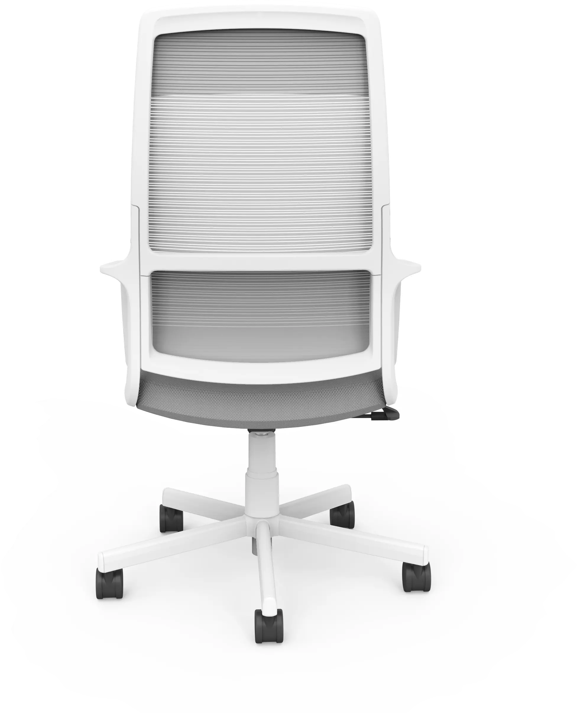 IDF-6030-GY Tilah Metal and Mesh Gray Adjustable Office Chair-5