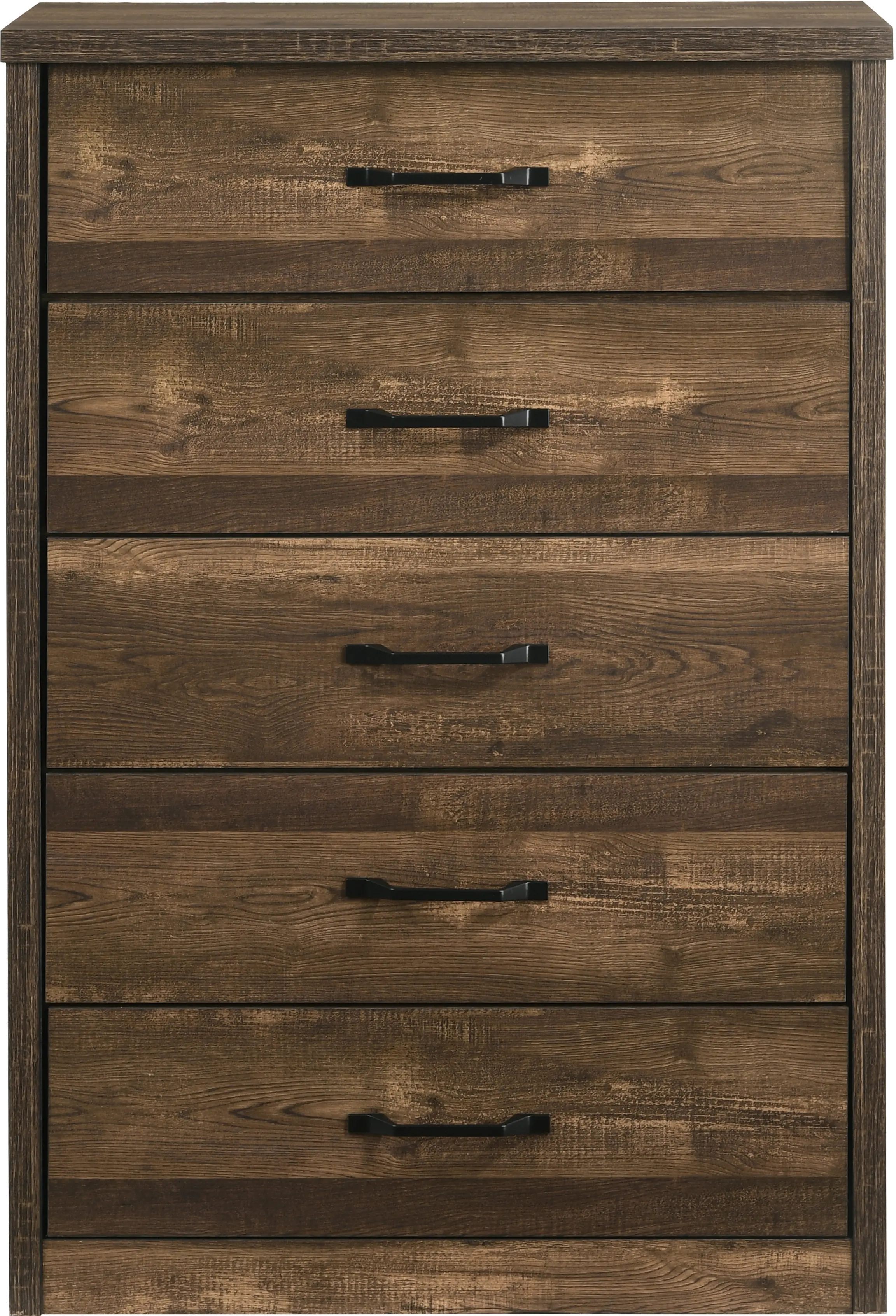 IDF-7124WN-C Kodo Walnut Brown Chest of Drawers-1