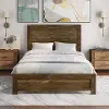 IDF-7124WN-Q Kodo Walnut Brown Queen Bed