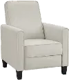 IDF-AC827BG Ducee Beige Fabric Push Back Chair