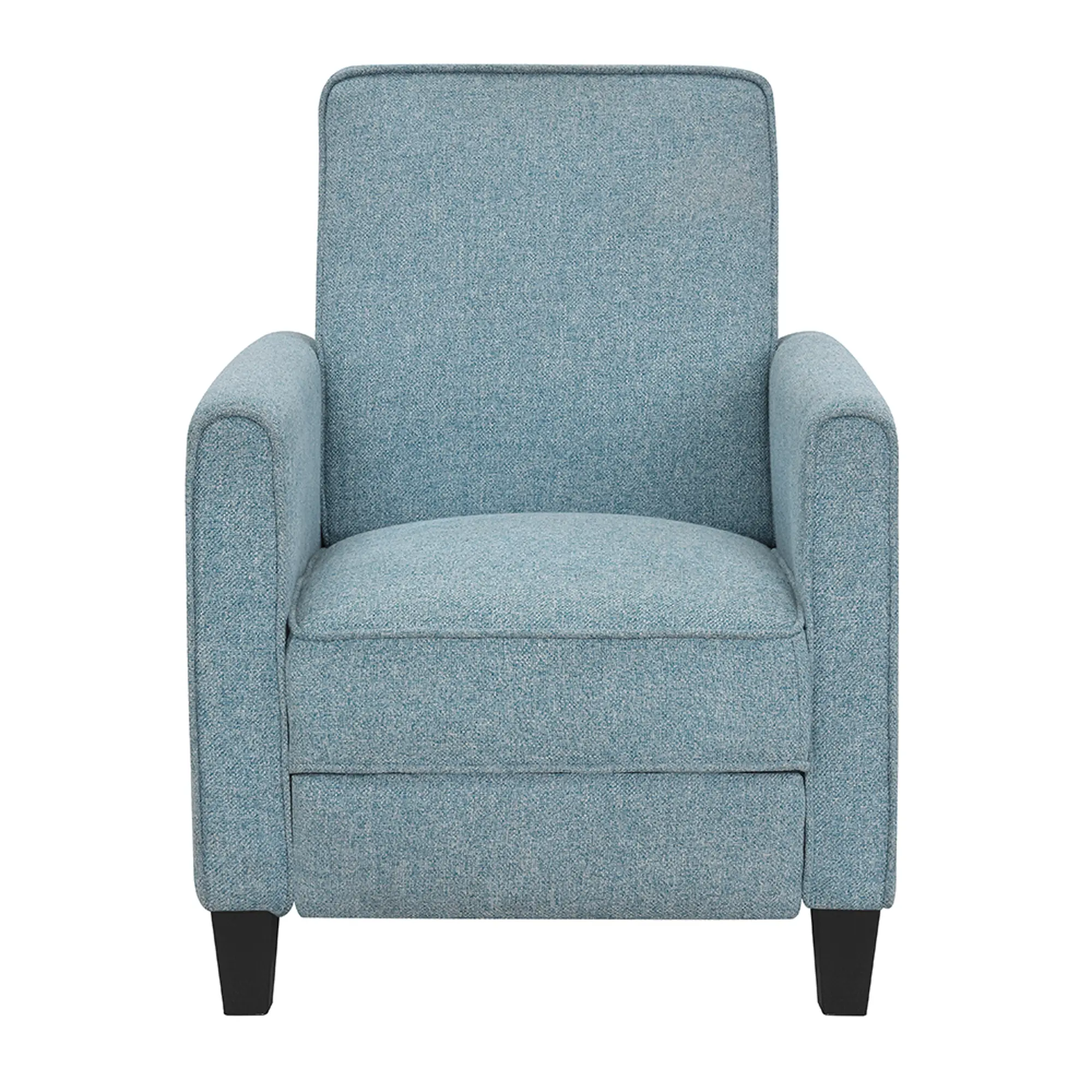 Ducee Blue Fabric Push Back Chair | RC Willey