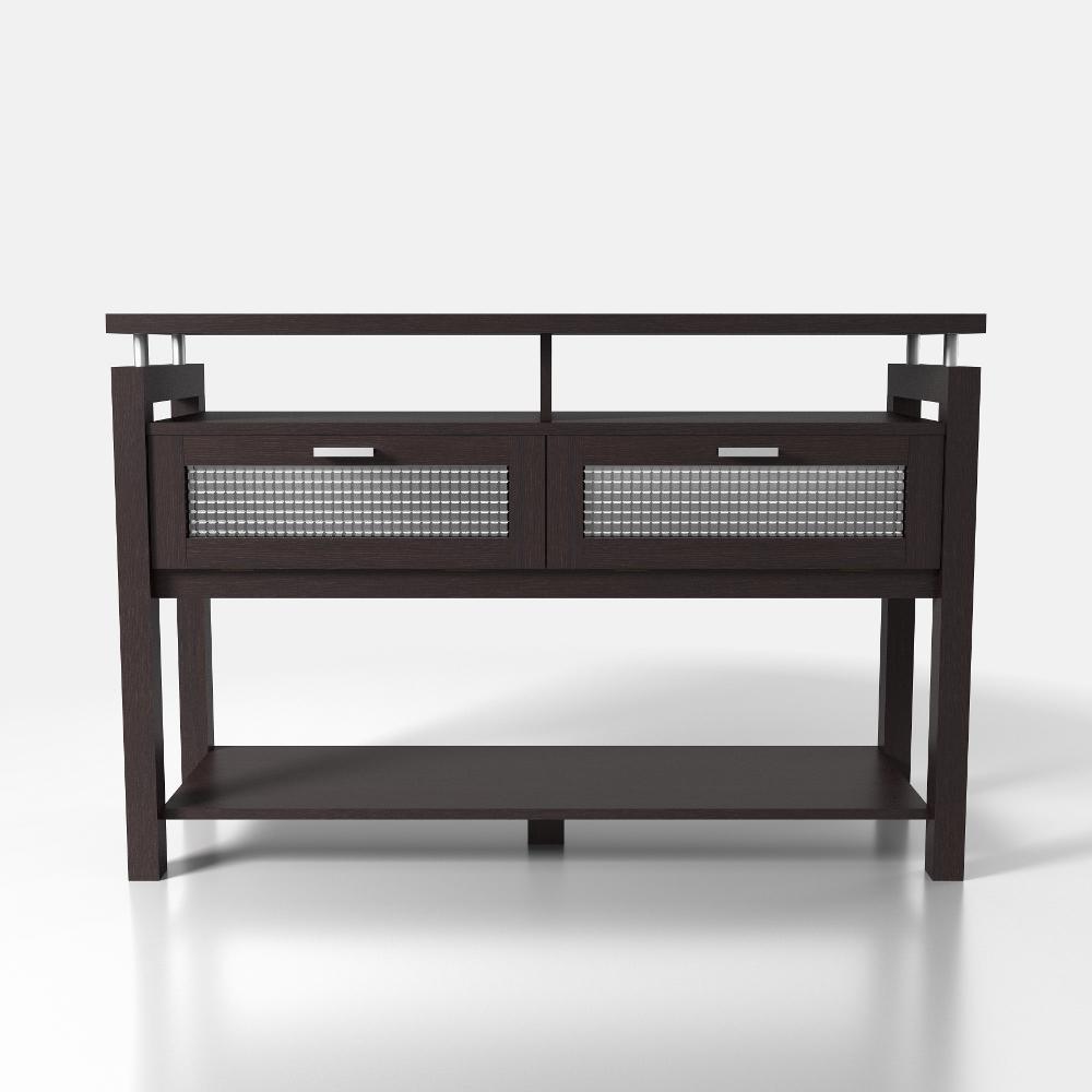 Tayler Espresso Brown Console Table