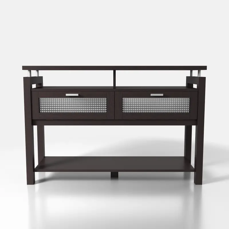 Tayler Espresso Brown Console Table
