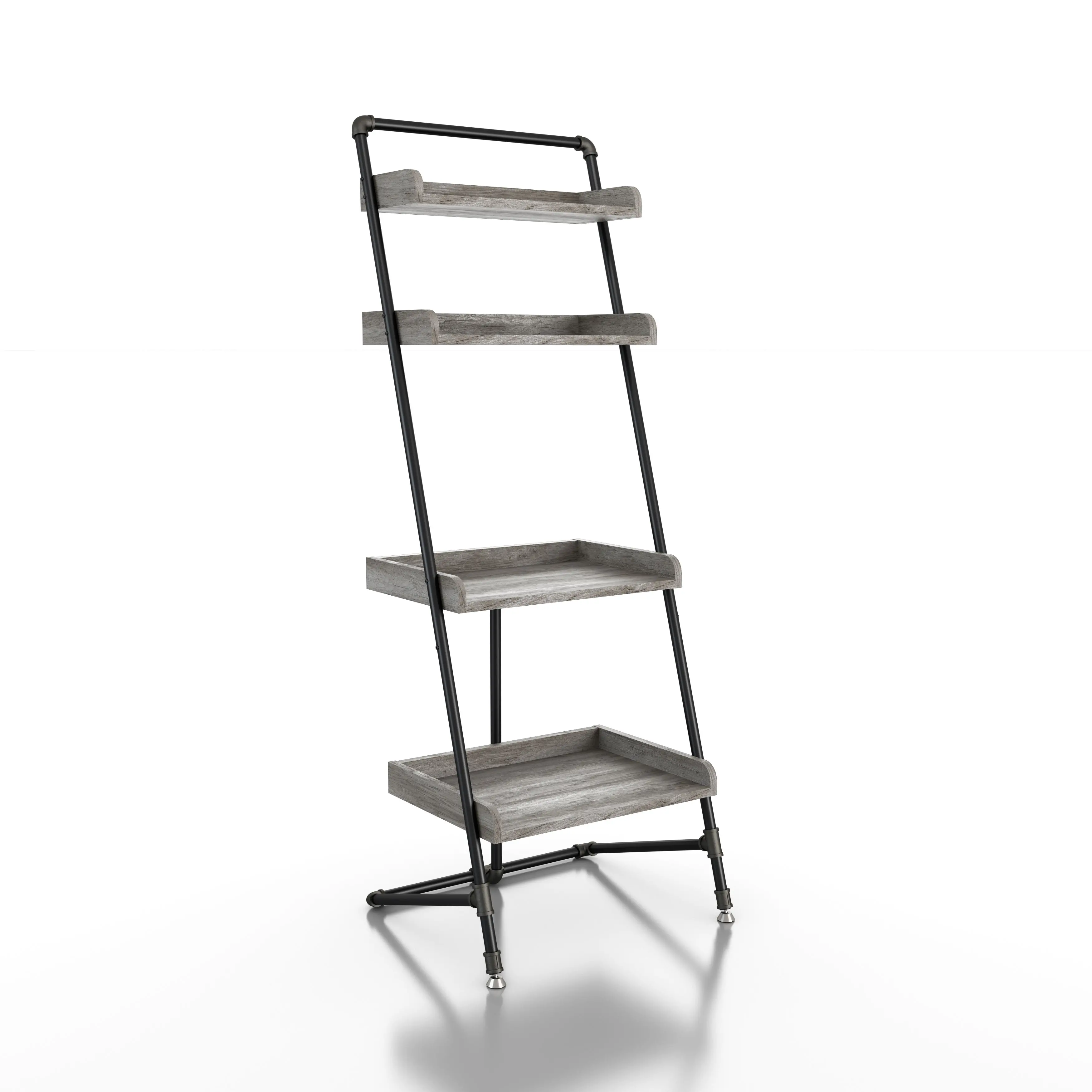 YNJ-2052C35-DS Karin Vintage Gray Display Shelf-2