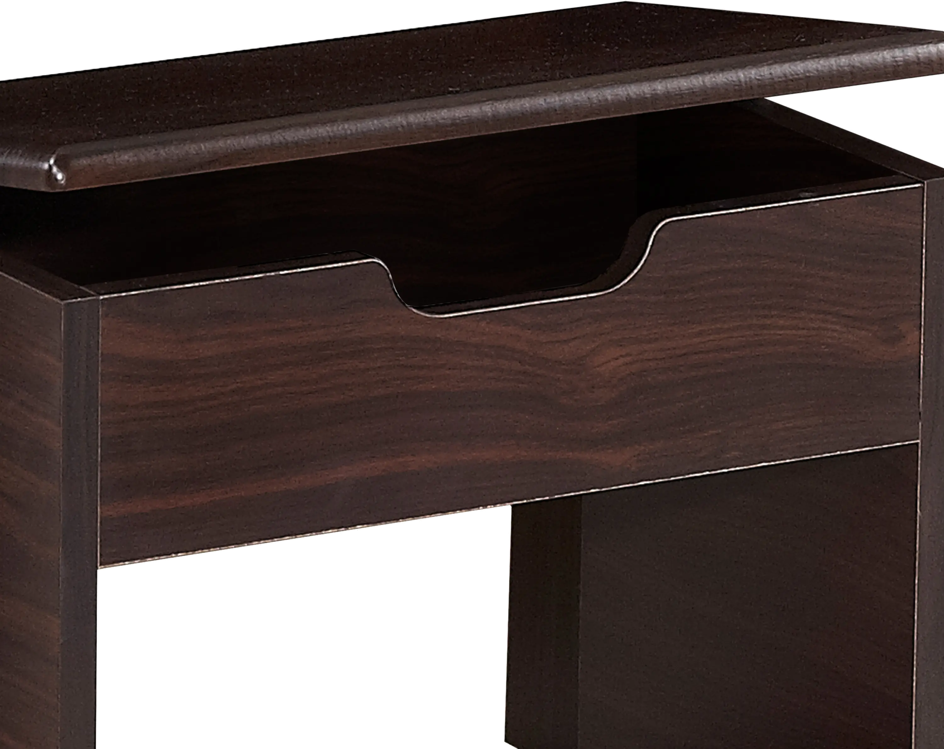 YNJ-317-4 Astro Walnut Brown 2 Piece Vanity Set-5