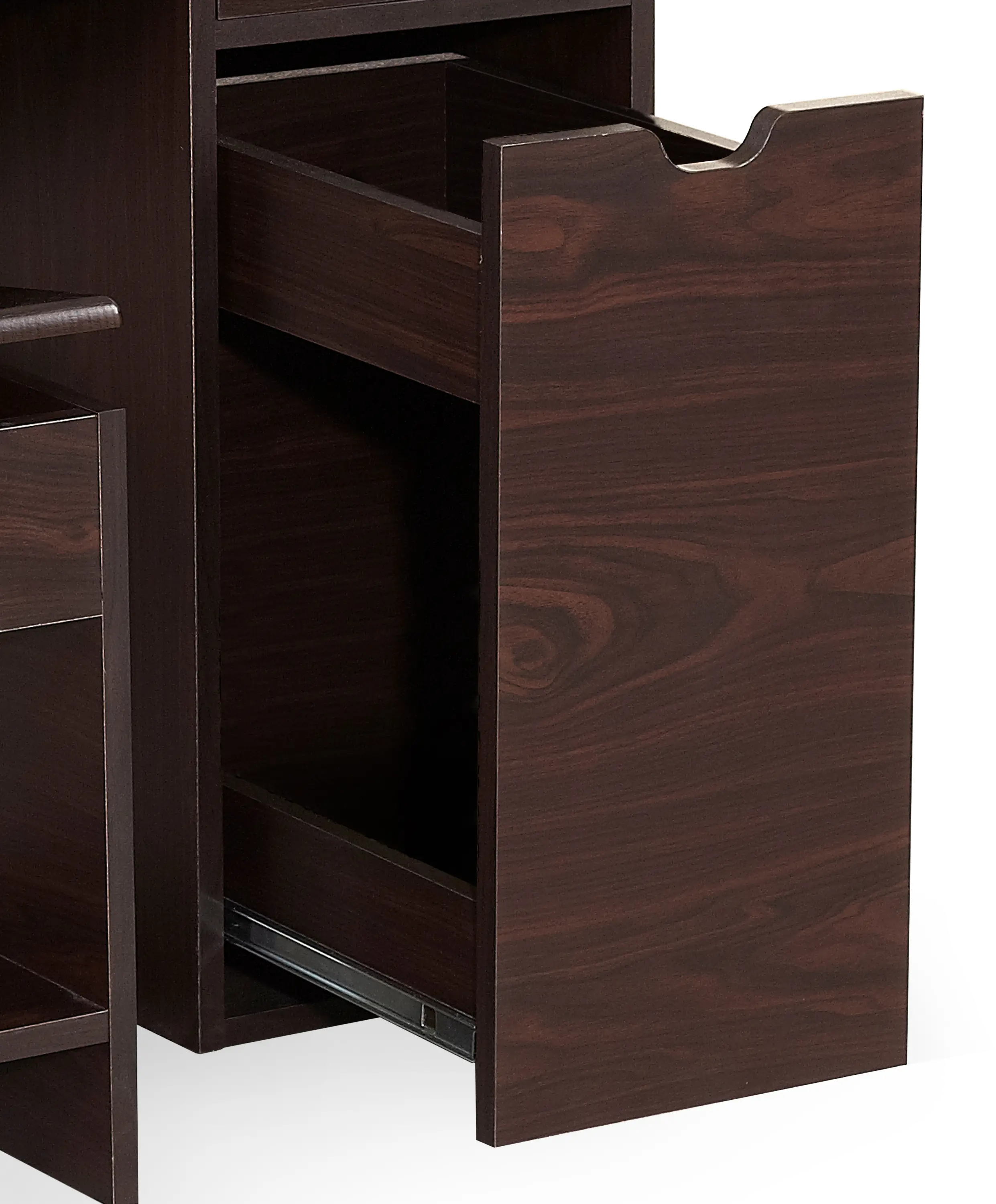 YNJ-317-4 Astro Walnut Brown 2 Piece Vanity Set-6