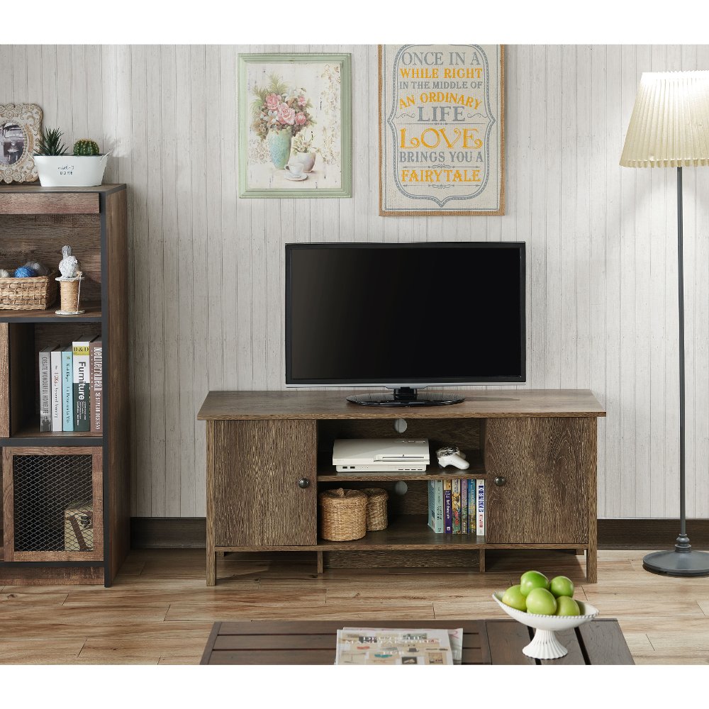 Knisler Distressed Walnut 47" TV Stand