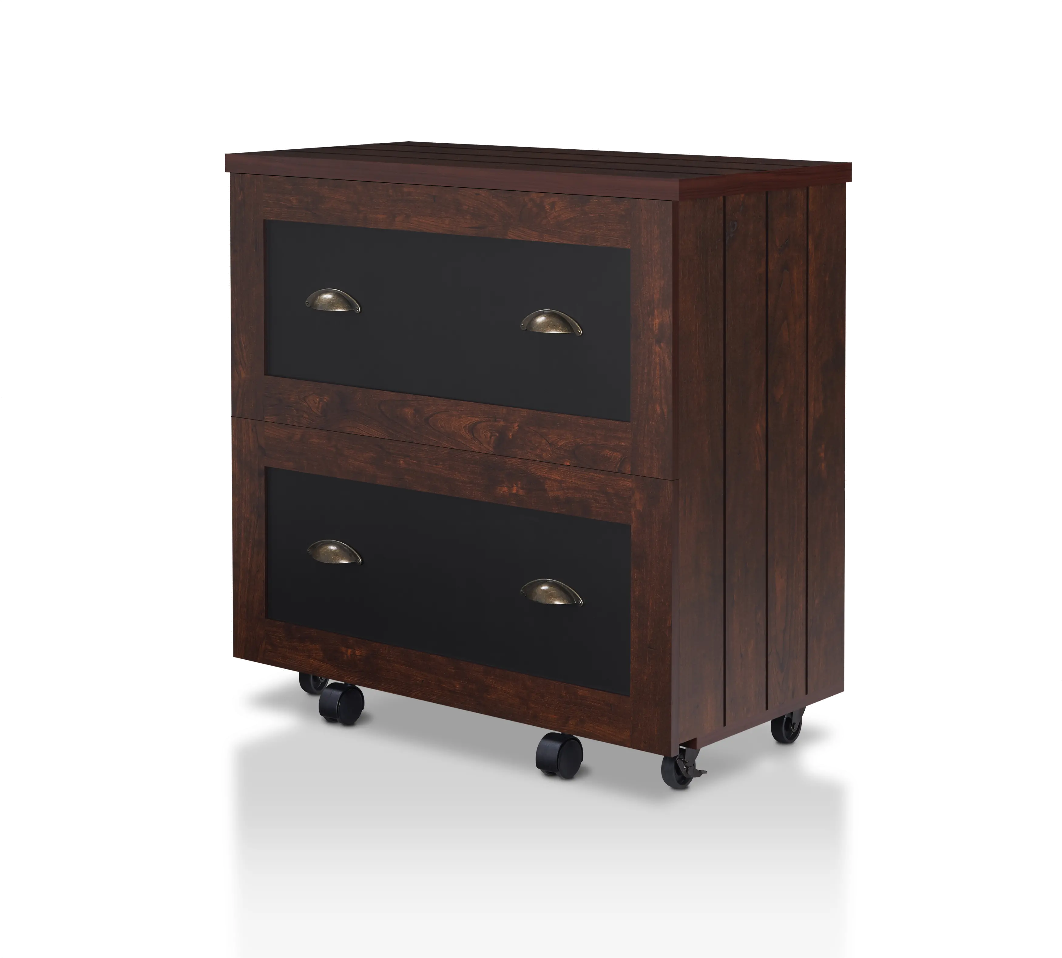 HFW-1650C6 Waterford Vintage Walnut 2-Drawer File Cabinet-3