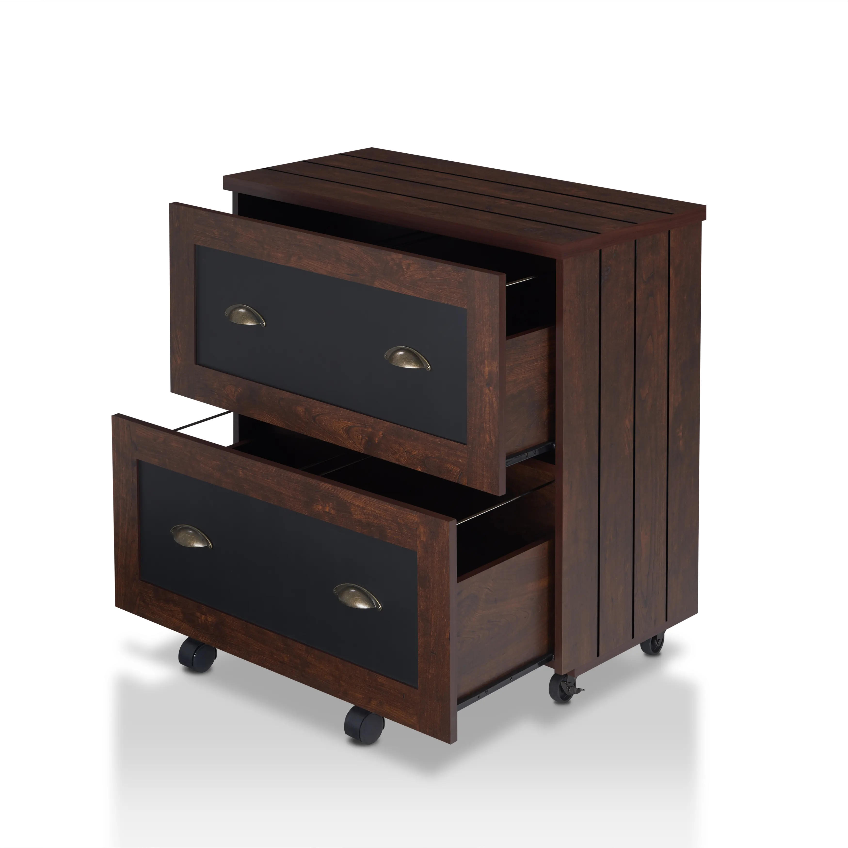 HFW-1650C6 Waterford Vintage Walnut 2-Drawer File Cabinet-4