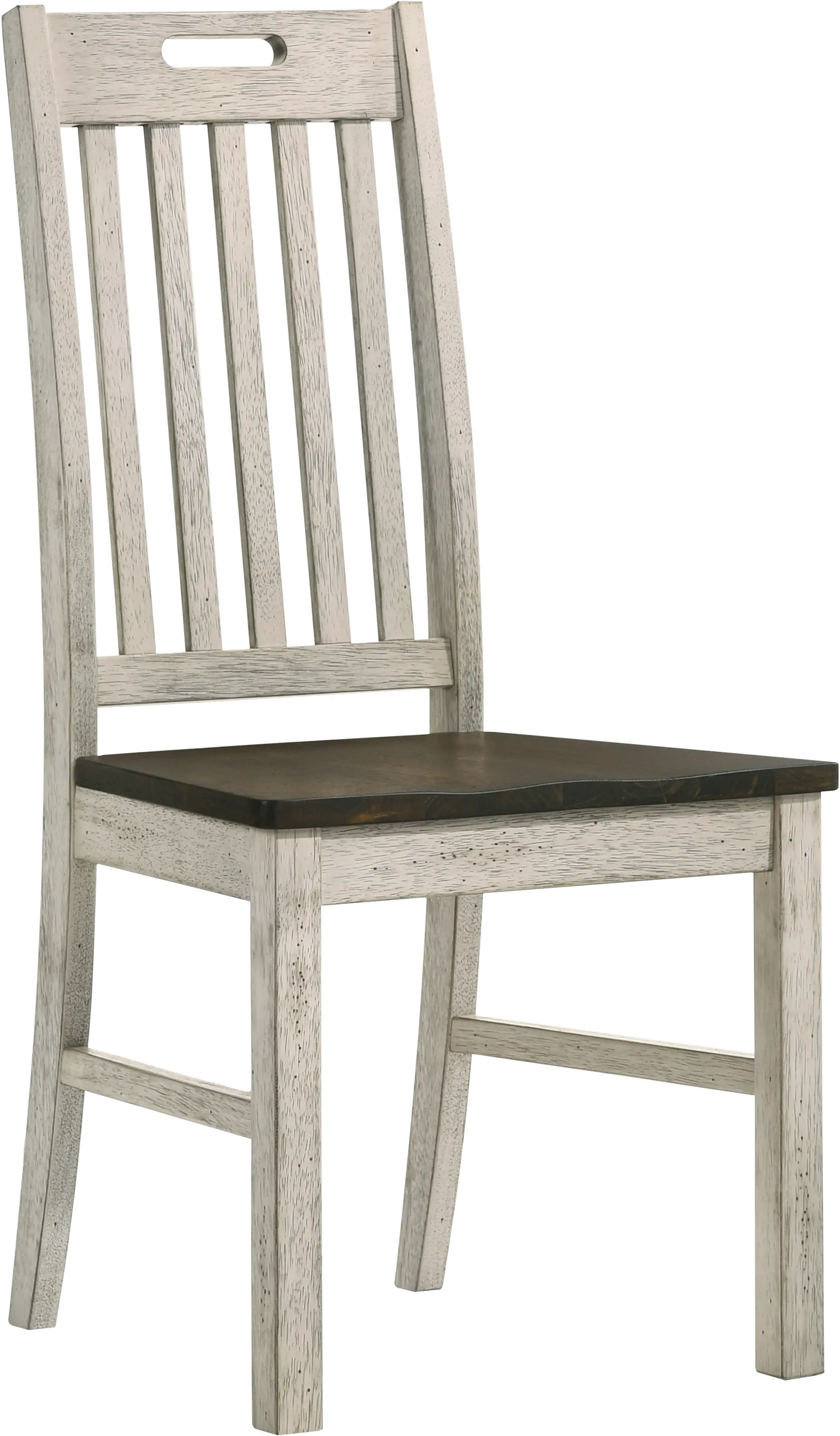 IDF-3184SC Kadda Antique White Dining Chair, Set of 2-1