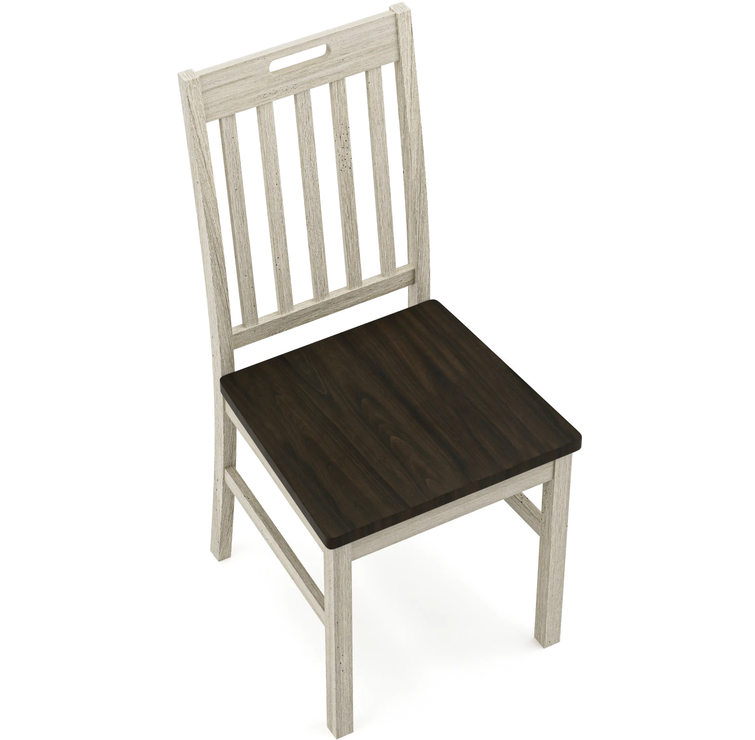 IDF-3184SC Kadda Antique White Dining Chair, Set of 2-3
