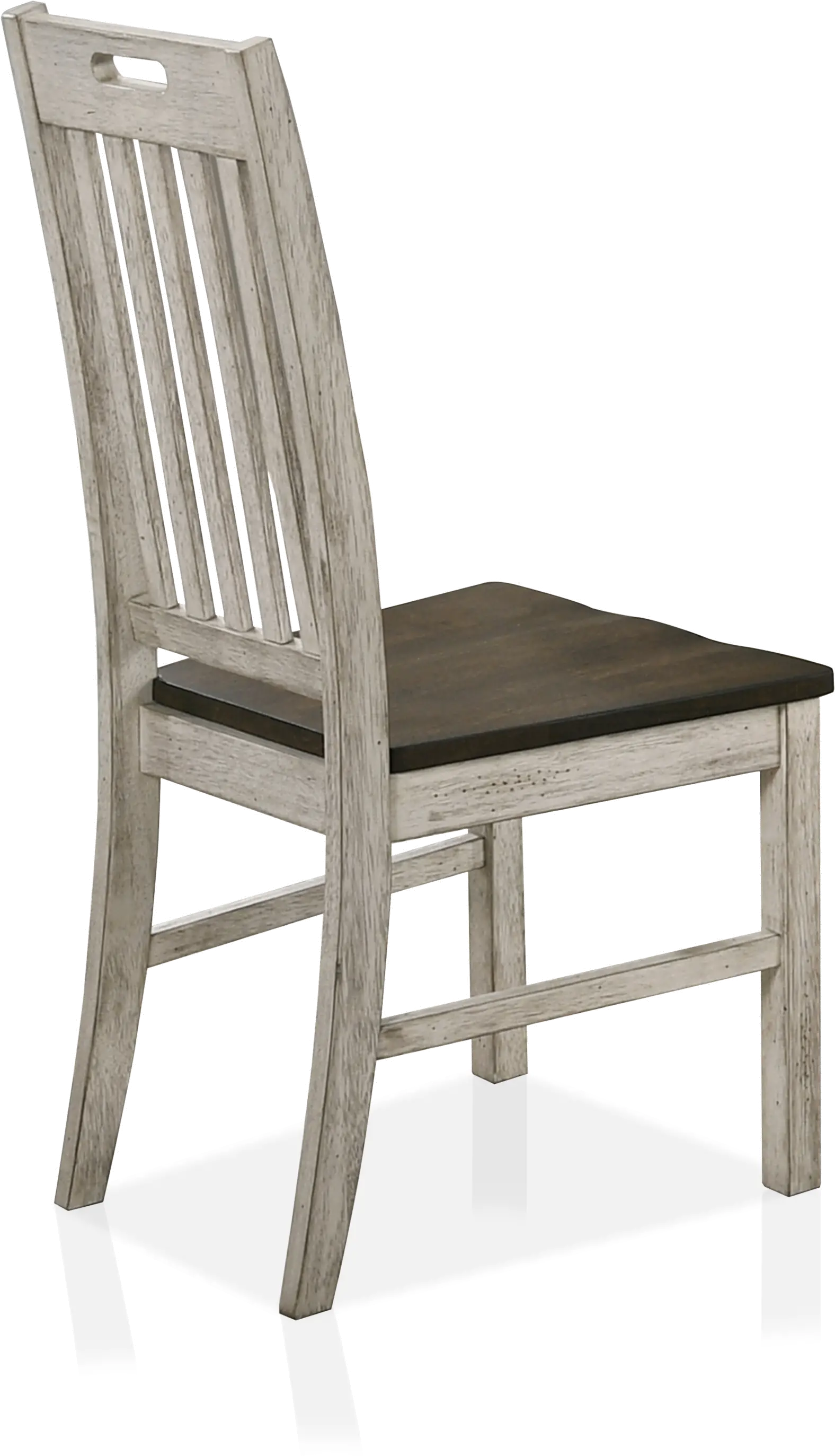 IDF-3184SC Kadda Antique White Dining Chair, Set of 2-4