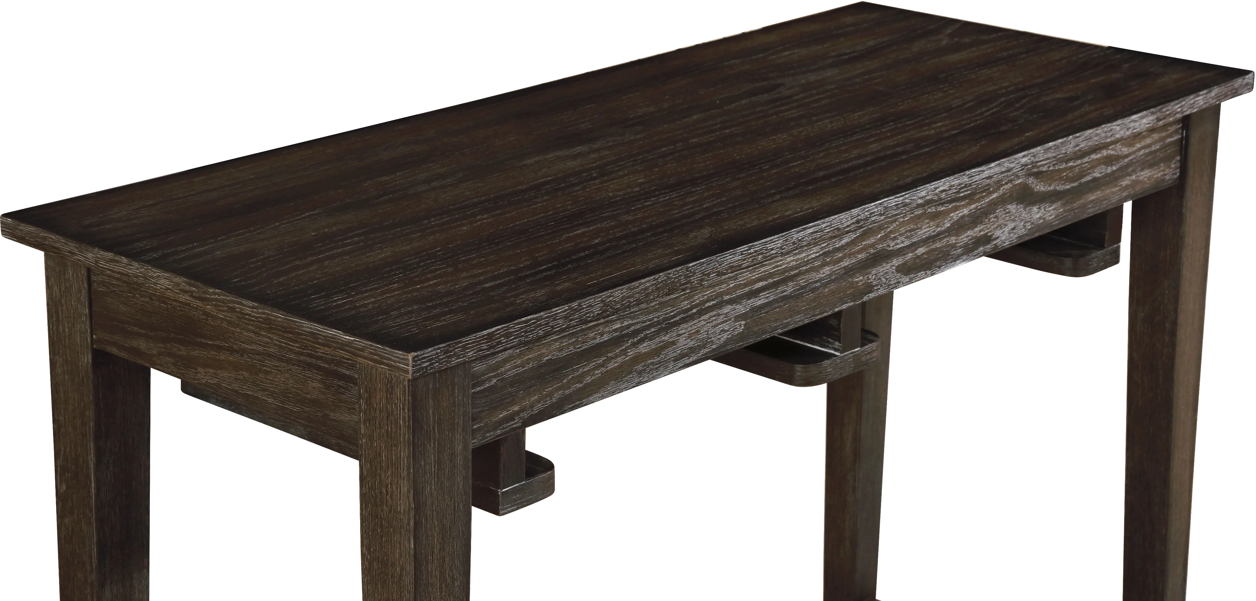 IDF3475GYPT3PK Elda Dark Gray 3 Piece Counter Height Dining Set-6