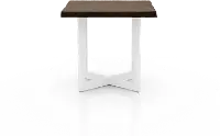 IDF-4141E Baletto Oak and White End Table