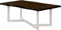 IDF-4142C Krestian Oak and White Coffee Table