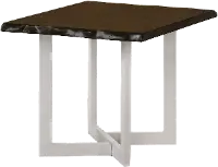 IDF-4142E Krestian Oak and White End Table
