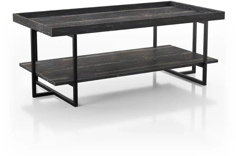 Prakers Black Coffee Table