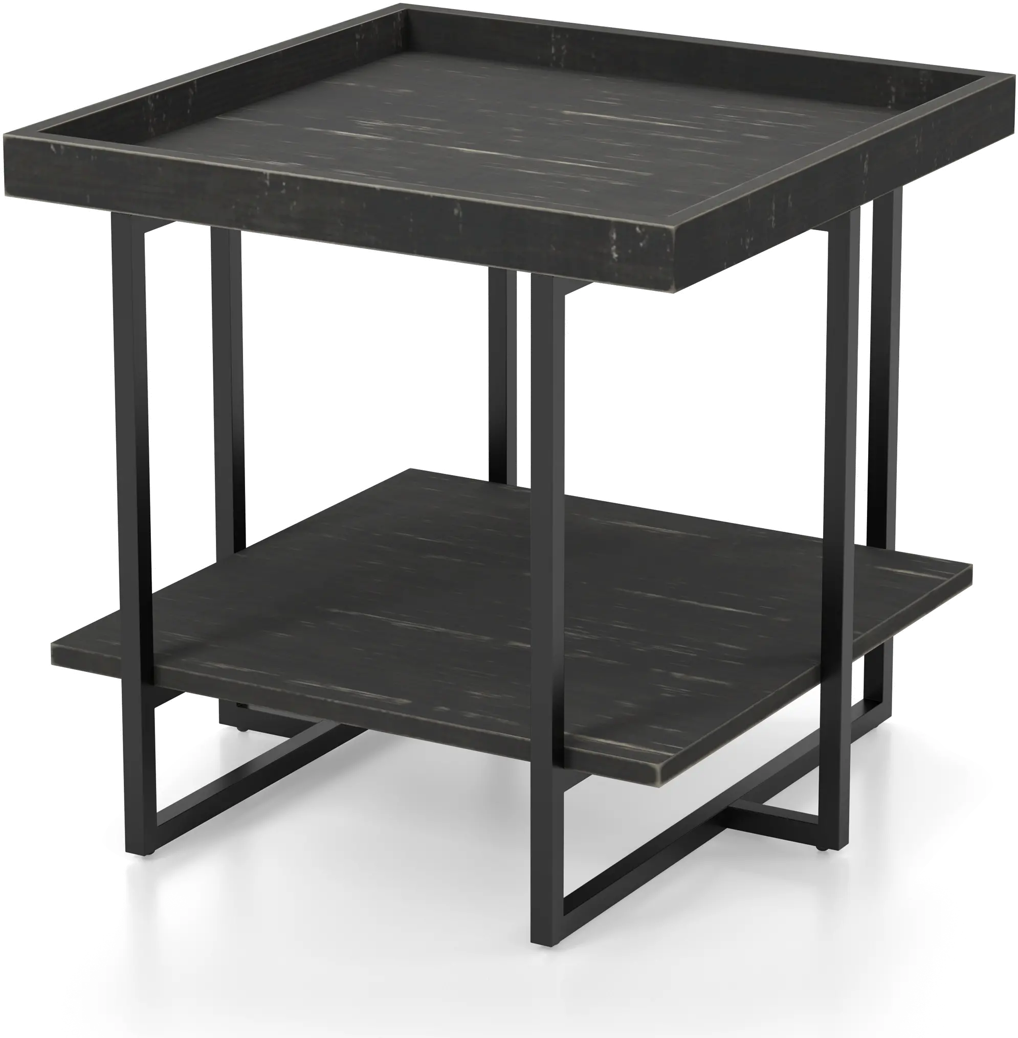 IDF-4344E Prakers Black End Table-1